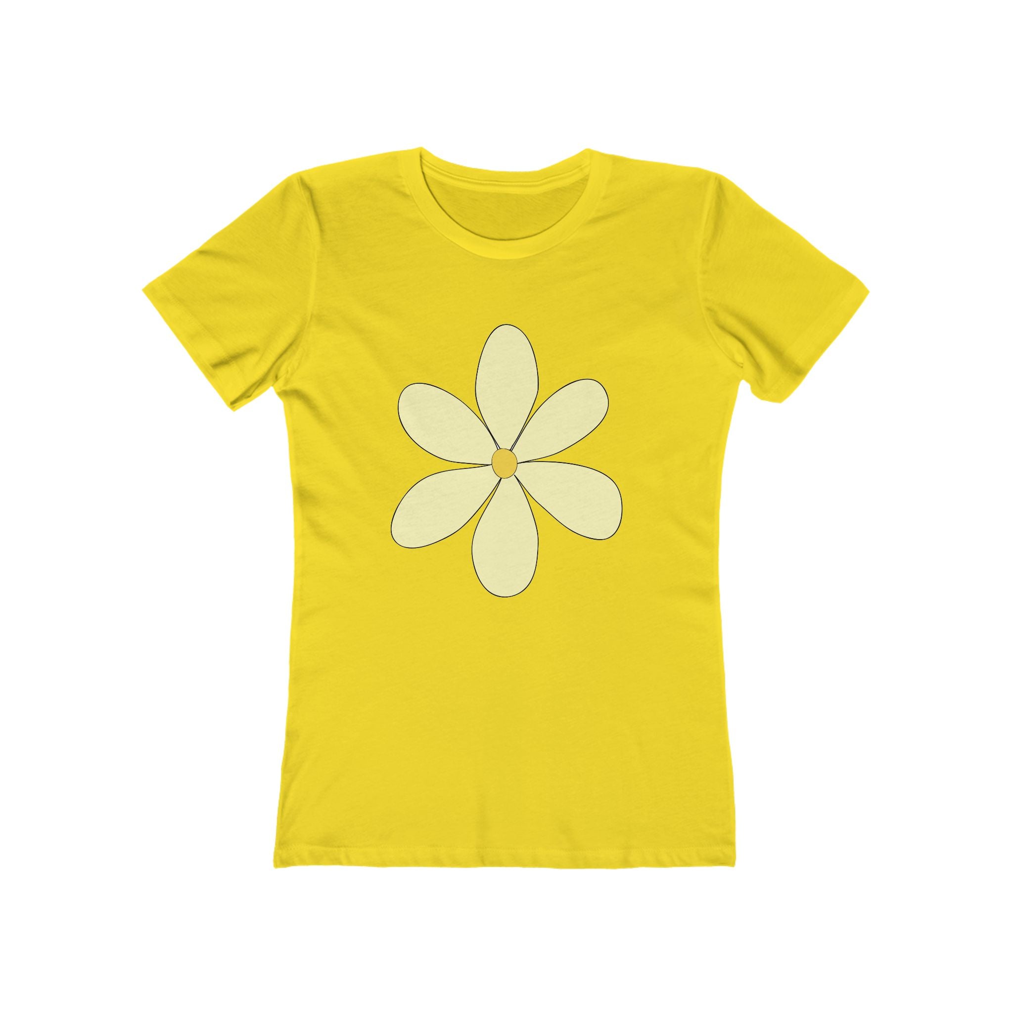 Flower Women's Tshirt, Floral Graphic Tee, Casual Top for Her, Spring Blossom Shirt, Botanical Print Blouse