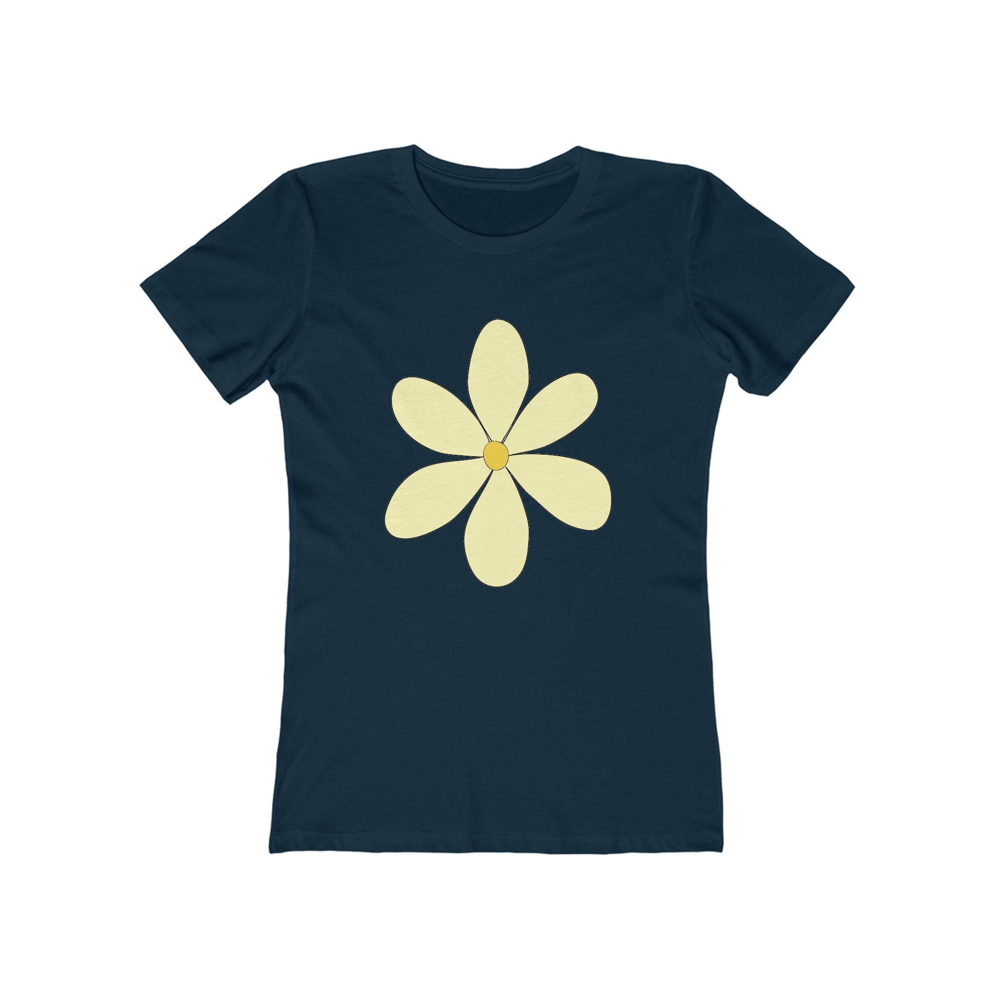 Flower Women's Tshirt, Floral Graphic Tee, Casual Top for Her, Spring Blossom Shirt, Botanical Print Blouse