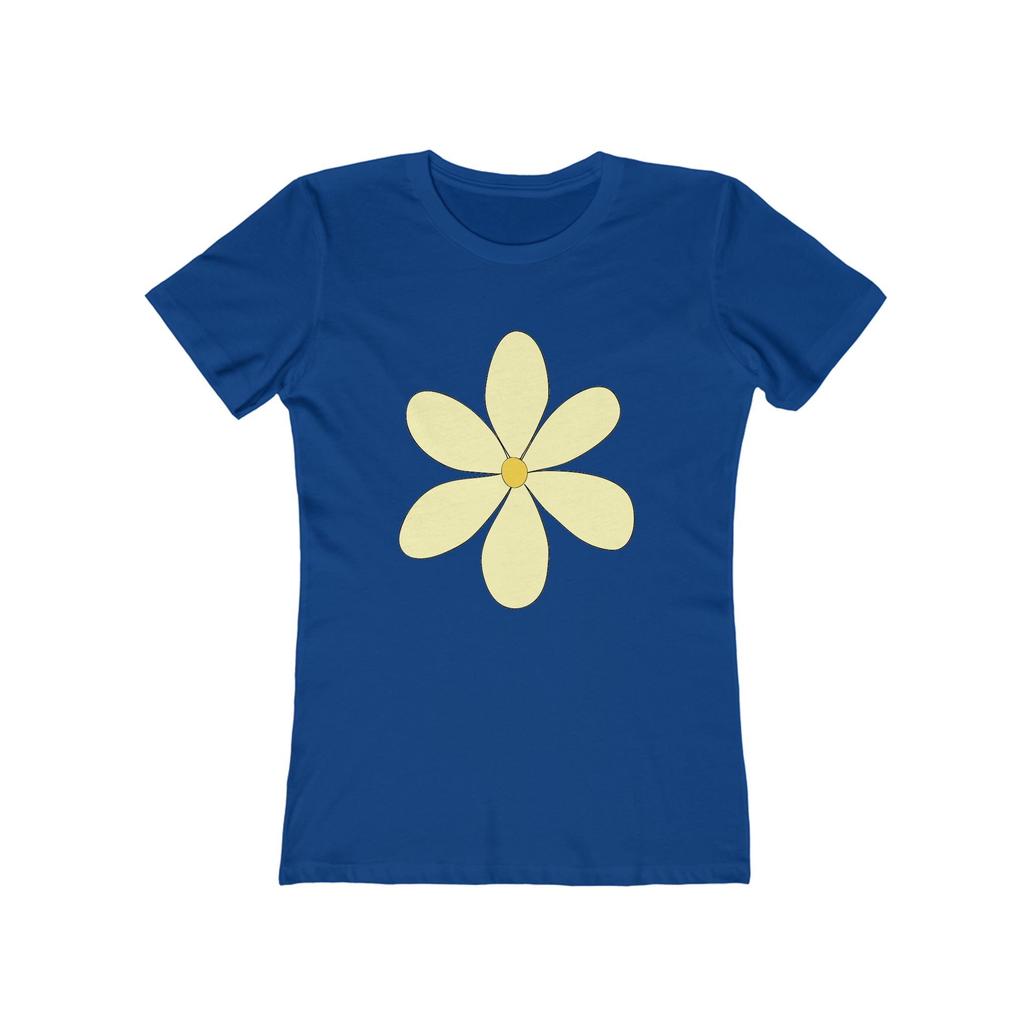 Flower Women's Tshirt, Floral Graphic Tee, Casual Top for Her, Spring Blossom Shirt, Botanical Print Blouse