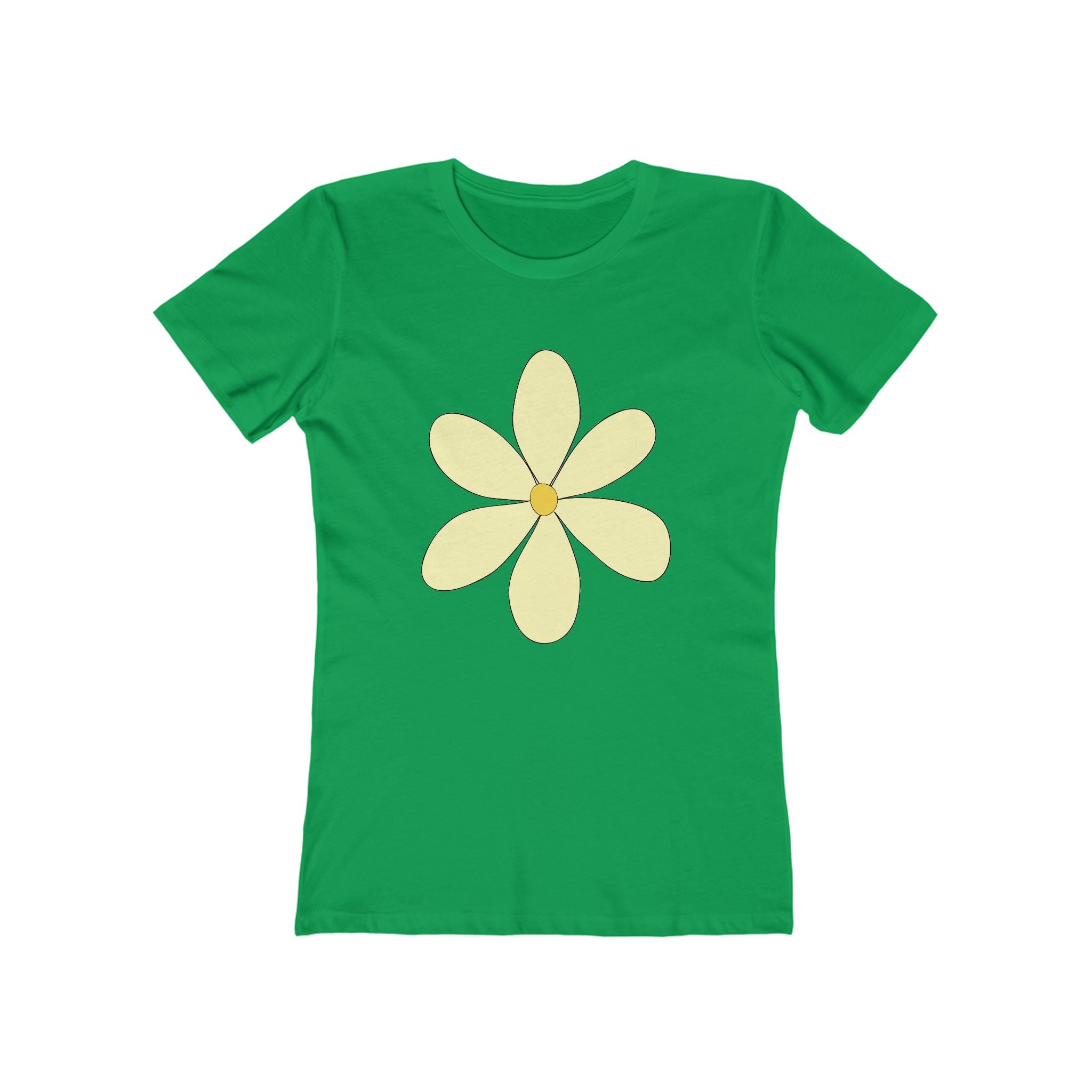 Flower Women's Tshirt, Floral Graphic Tee, Casual Top for Her, Spring Blossom Shirt, Botanical Print Blouse