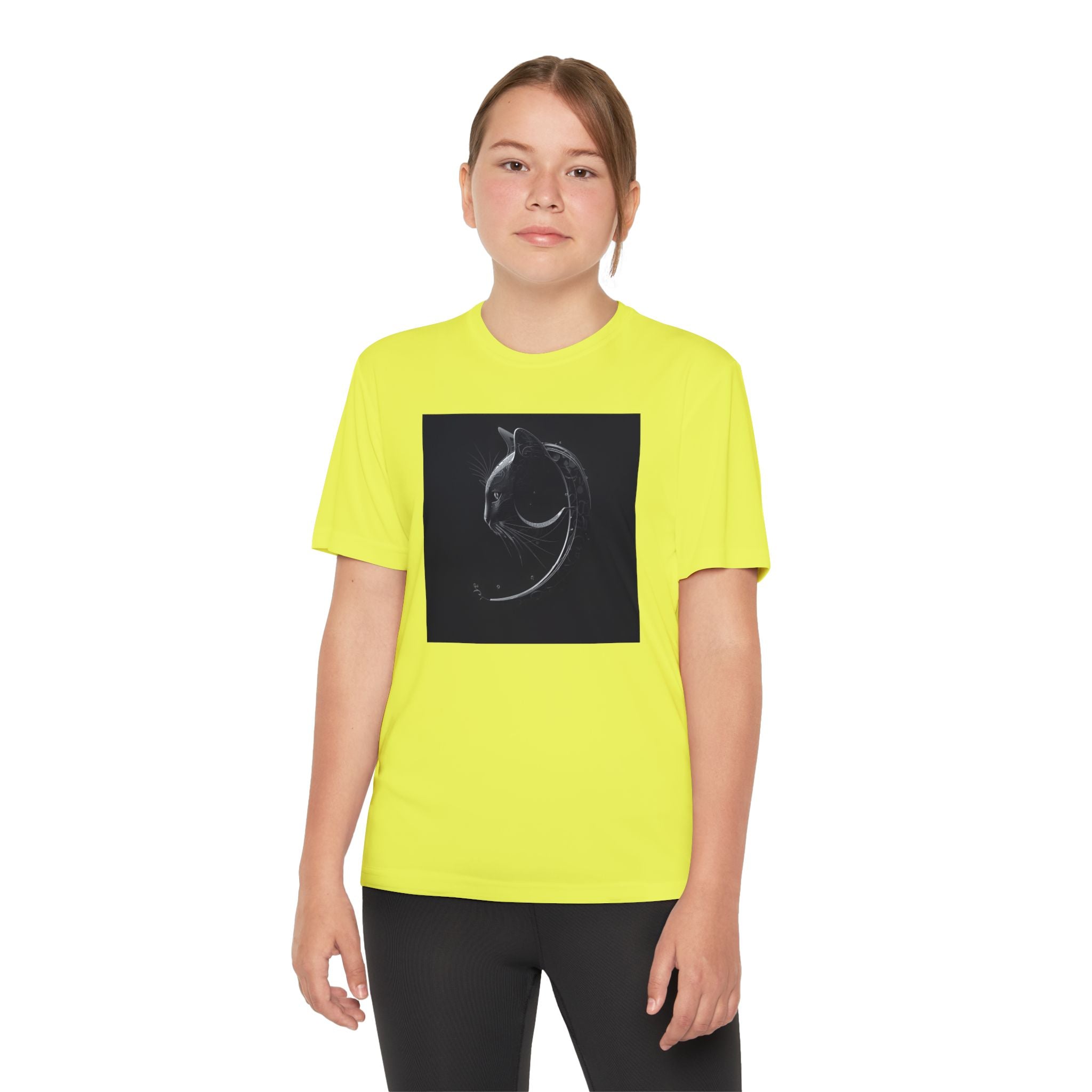 Youth Tee Shirt, Kids Animal Graphic Top, Cute Black and White Tee, Children's Zoo Theme Shirt, Bamboo Bear