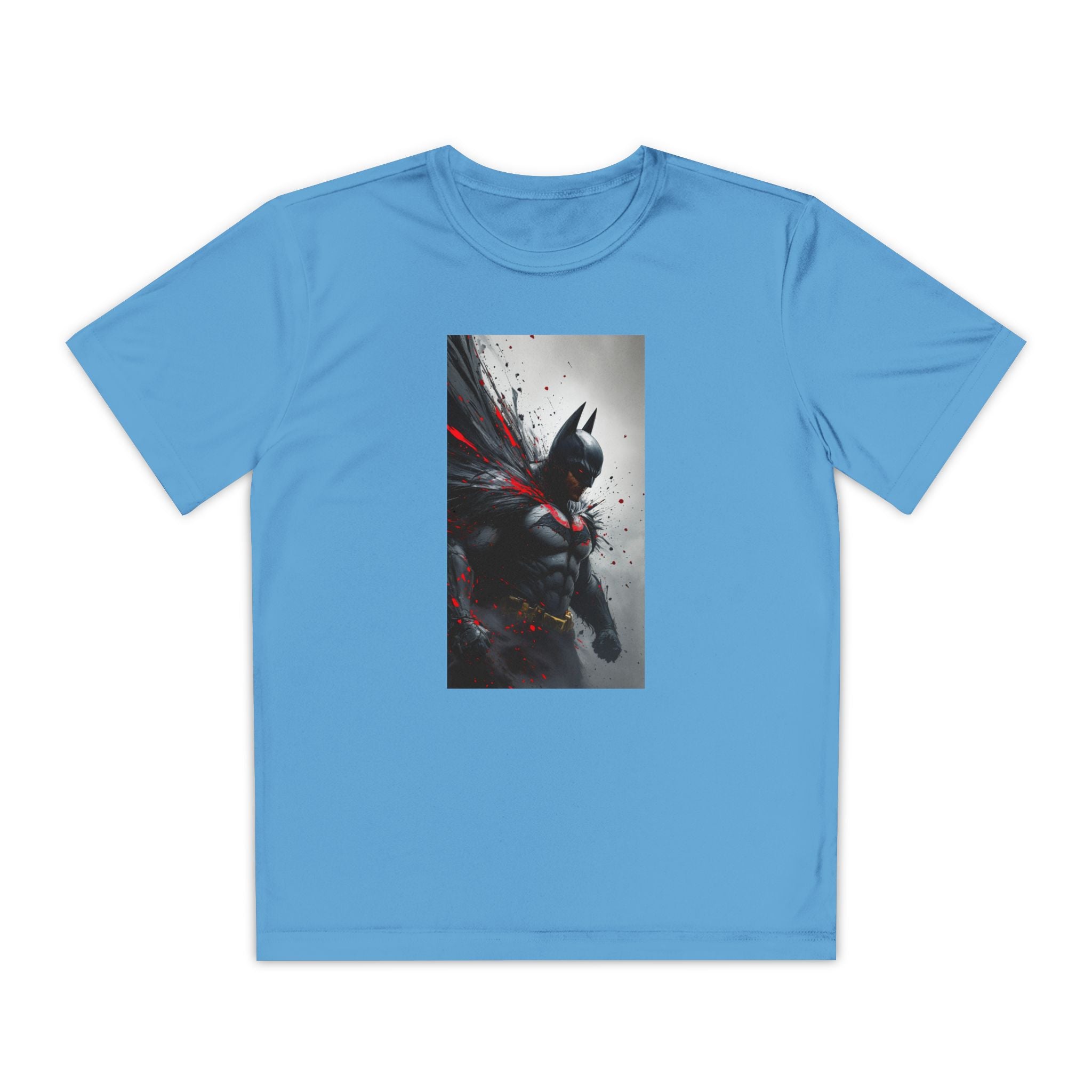 Batman Superhero Marvel Patriotic, Kids Graphic T-Shirt, Boys Hero Top, Girls Comic Book Clothing, Birthday