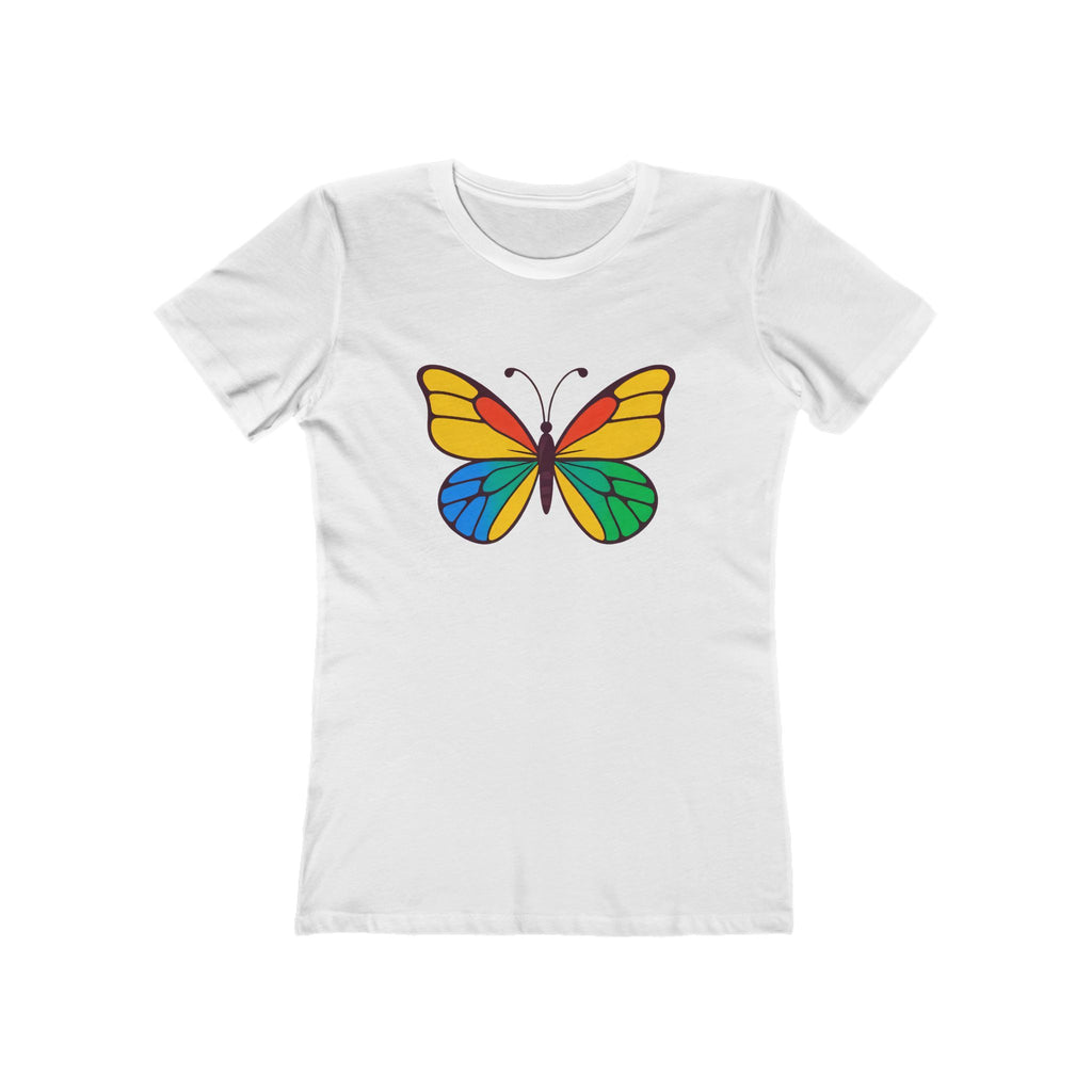 Butterfly Women's Tshirt, Butterfly Graphic Tee, Women's Butterfly Shirt, Butterfly Print Shirt, Boho Butterfly Tee