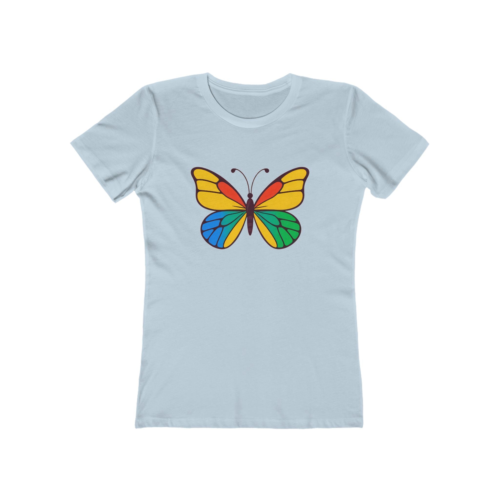 Butterfly Women's Tshirt, Butterfly Graphic Tee, Women's Butterfly Shirt, Butterfly Print Shirt, Boho Butterfly Tee