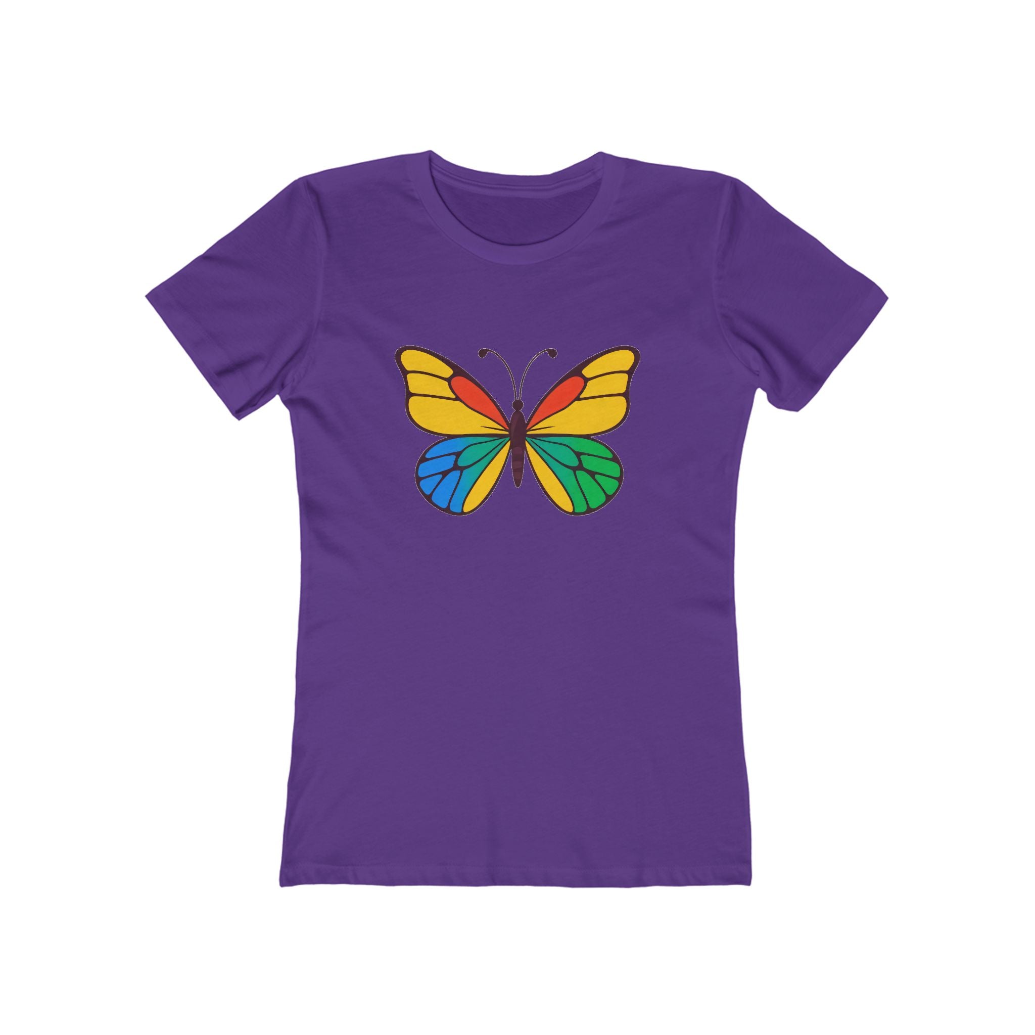 Butterfly Women's Tshirt, Butterfly Graphic Tee, Women's Butterfly Shirt, Butterfly Print Shirt, Boho Butterfly Tee