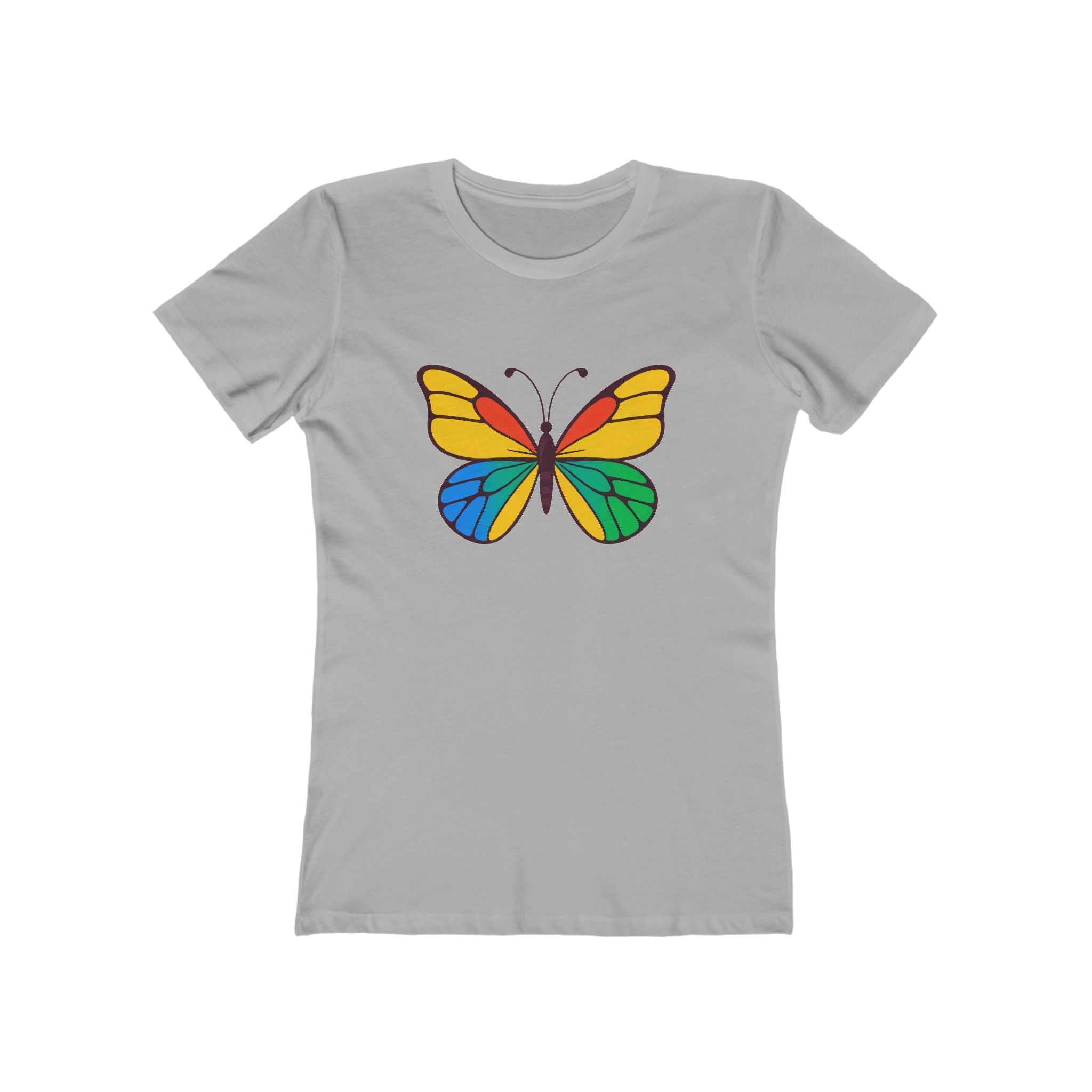 Butterfly Women's Tshirt, Butterfly Graphic Tee, Women's Butterfly Shirt, Butterfly Print Shirt, Boho Butterfly Tee