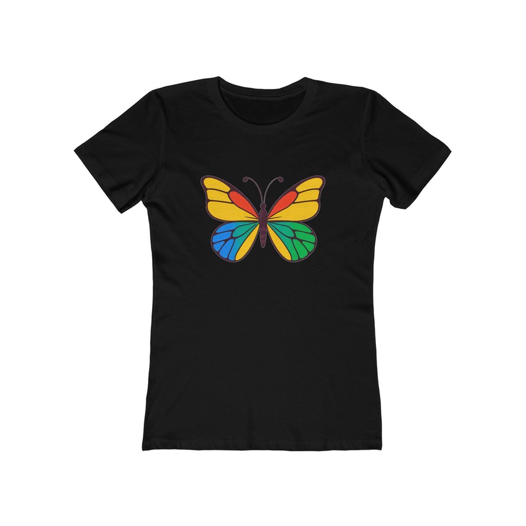 Butterfly Women's Tshirt, Butterfly Graphic Tee, Women's Butterfly Shirt, Butterfly Print Shirt, Boho Butterfly Tee