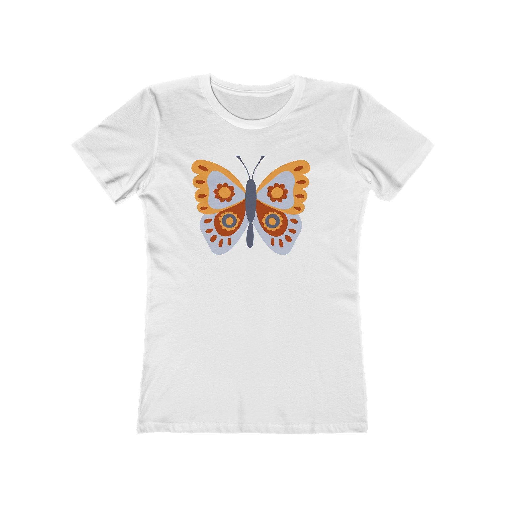 Butterfly Women's Tshirt, Butterfly Graphic Tee, Women's Butterfly Shirt, Butterfly Print Shirt, Boho Butterfly Tee