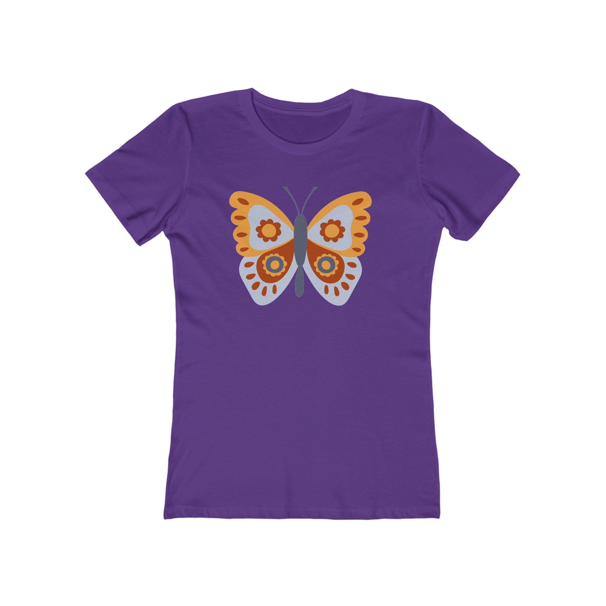 Butterfly Women's Tshirt, Butterfly Graphic Tee, Women's Butterfly Shirt, Butterfly Print Shirt, Boho Butterfly Tee