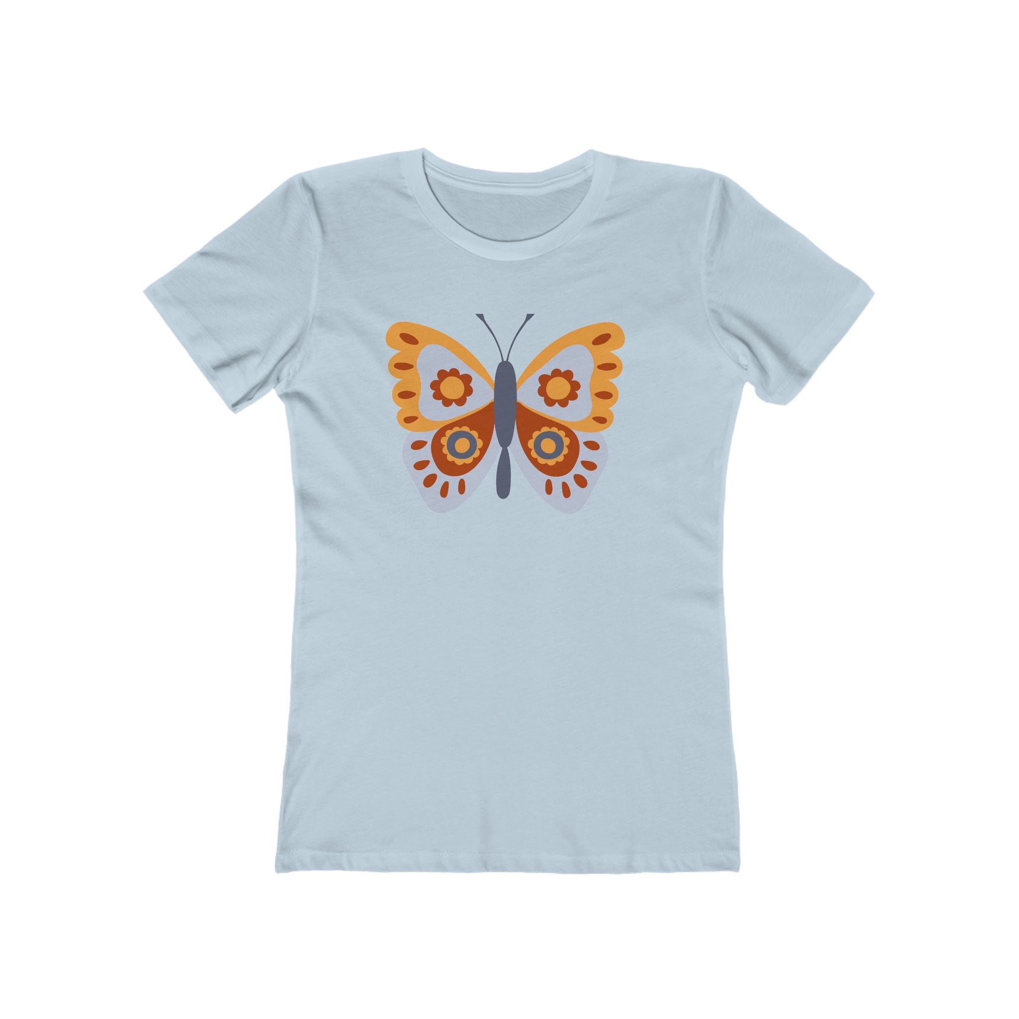 Butterfly Women's Tshirt, Butterfly Graphic Tee, Women's Butterfly Shirt, Butterfly Print Shirt, Boho Butterfly Tee