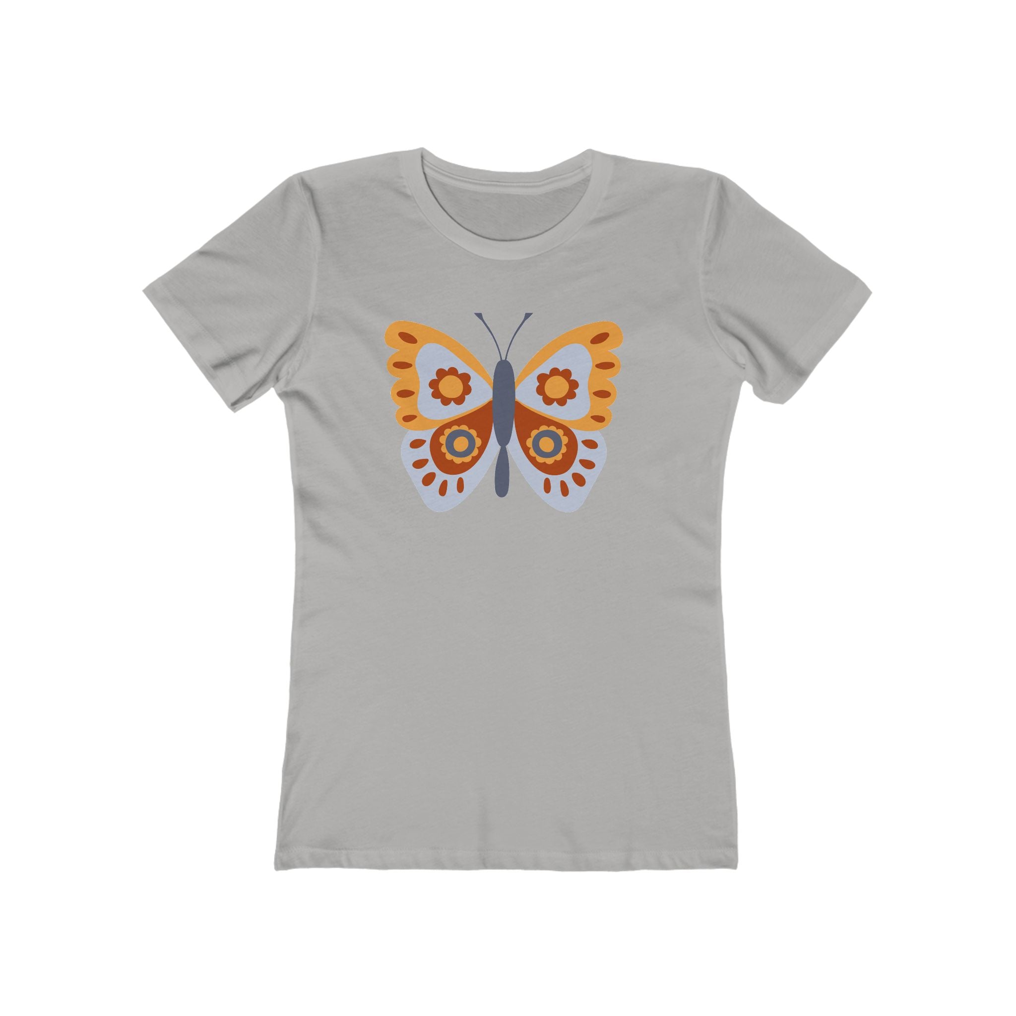 Butterfly Women's Tshirt, Butterfly Graphic Tee, Women's Butterfly Shirt, Butterfly Print Shirt, Boho Butterfly Tee