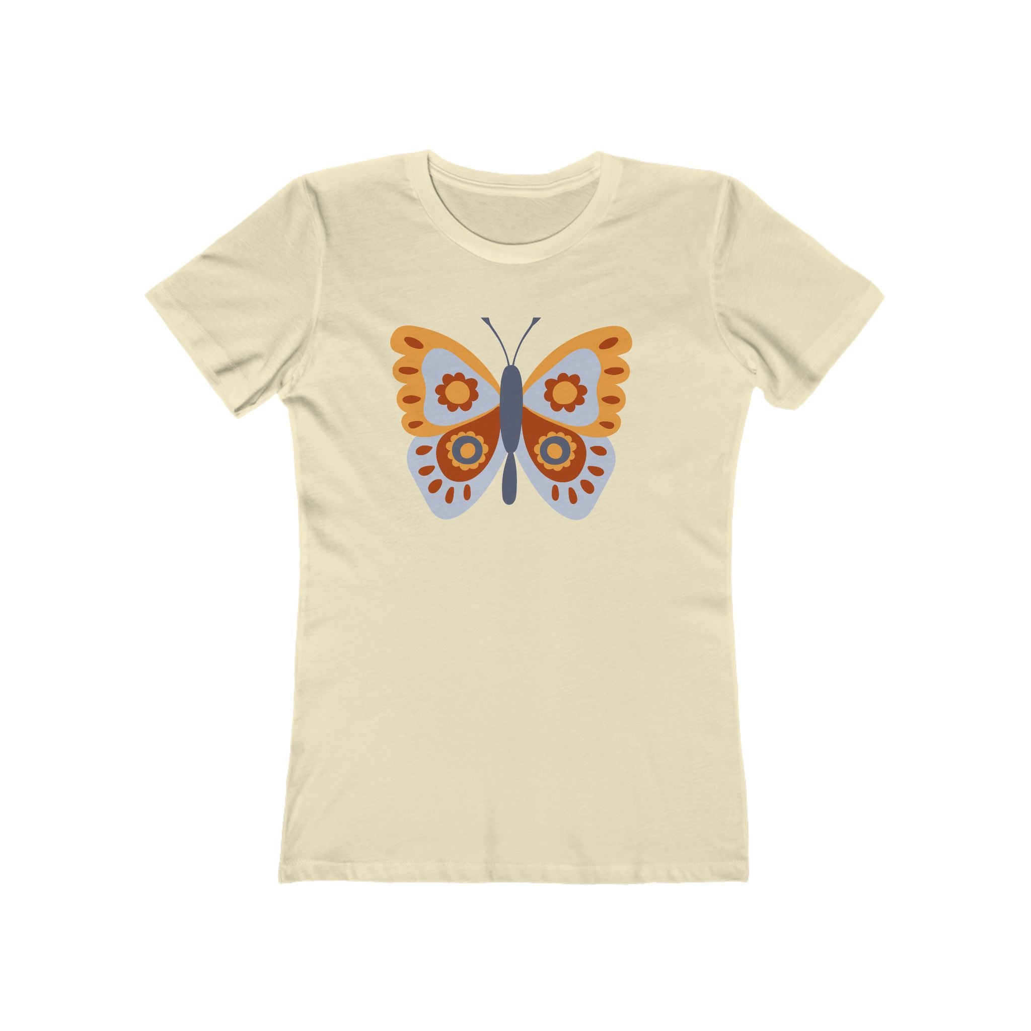 Butterfly Women's Tshirt, Butterfly Graphic Tee, Women's Butterfly Shirt, Butterfly Print Shirt, Boho Butterfly Tee