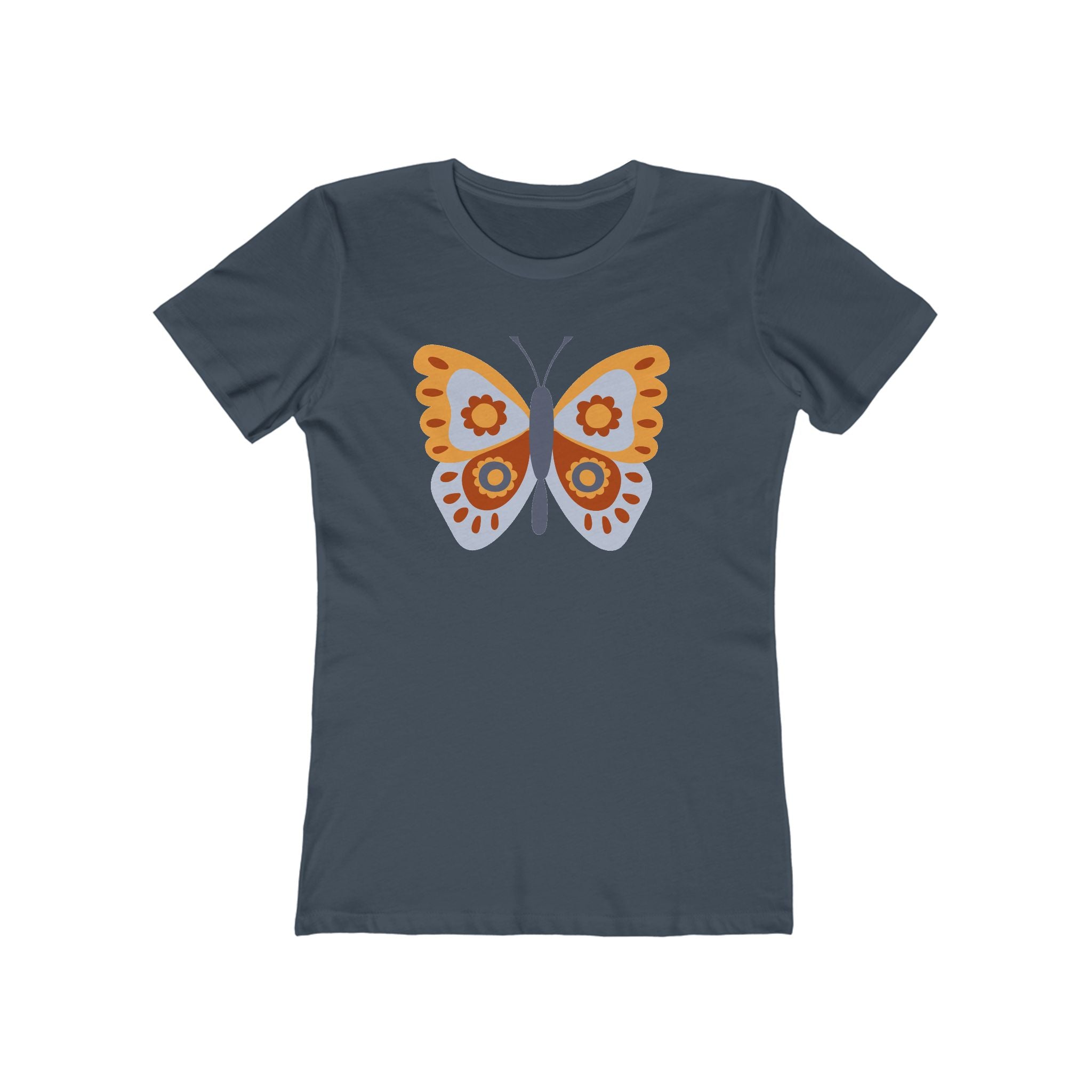 Butterfly Women's Tshirt, Butterfly Graphic Tee, Women's Butterfly Shirt, Butterfly Print Shirt, Boho Butterfly Tee