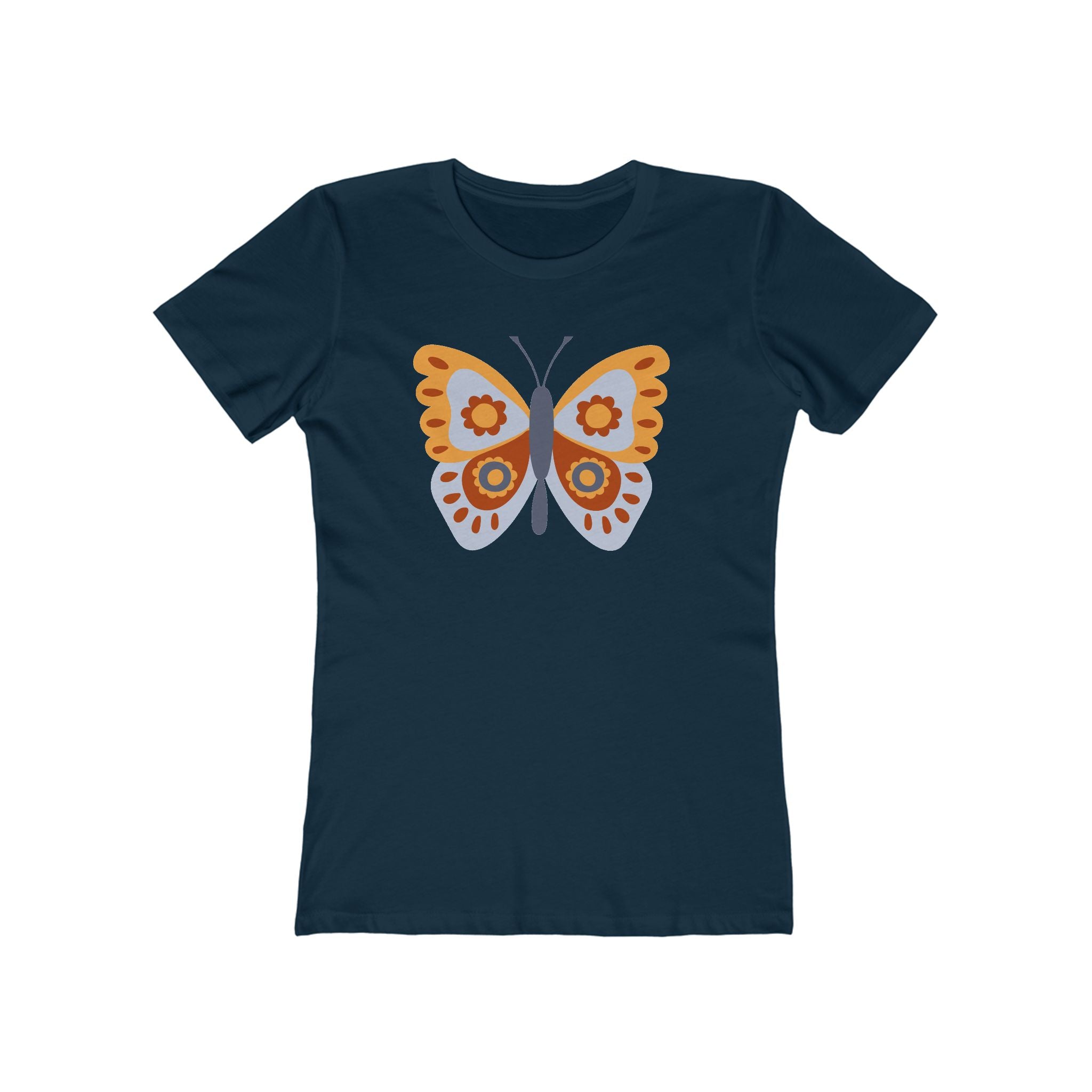 Butterfly Women's Tshirt, Butterfly Graphic Tee, Women's Butterfly Shirt, Butterfly Print Shirt, Boho Butterfly Tee