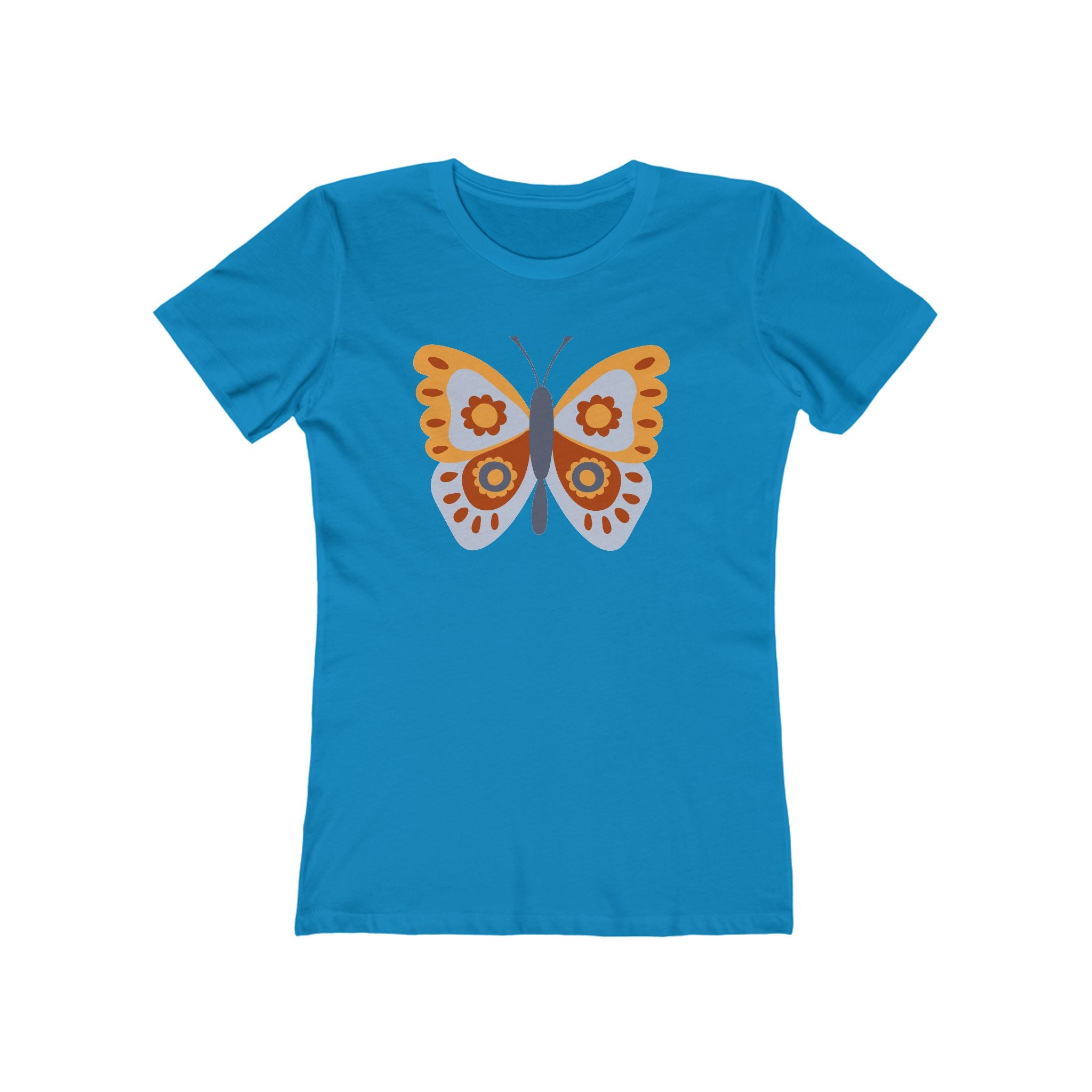 Butterfly Women's Tshirt, Butterfly Graphic Tee, Women's Butterfly Shirt, Butterfly Print Shirt, Boho Butterfly Tee