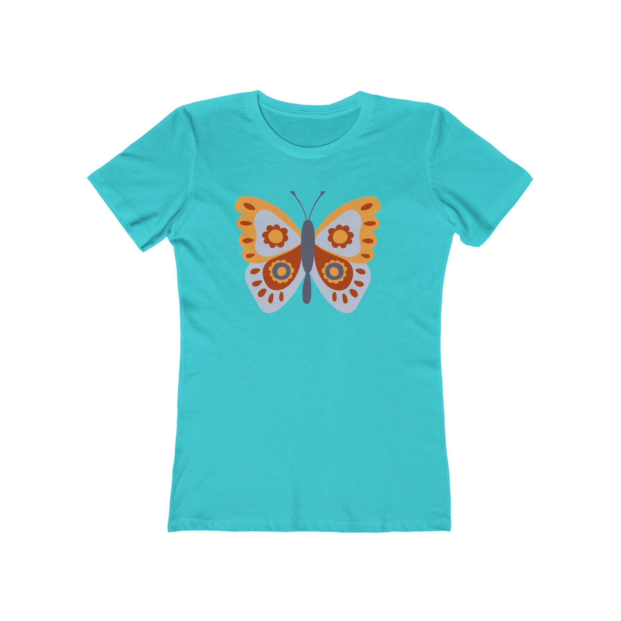 Butterfly Women's Tshirt, Butterfly Graphic Tee, Women's Butterfly Shirt, Butterfly Print Shirt, Boho Butterfly Tee