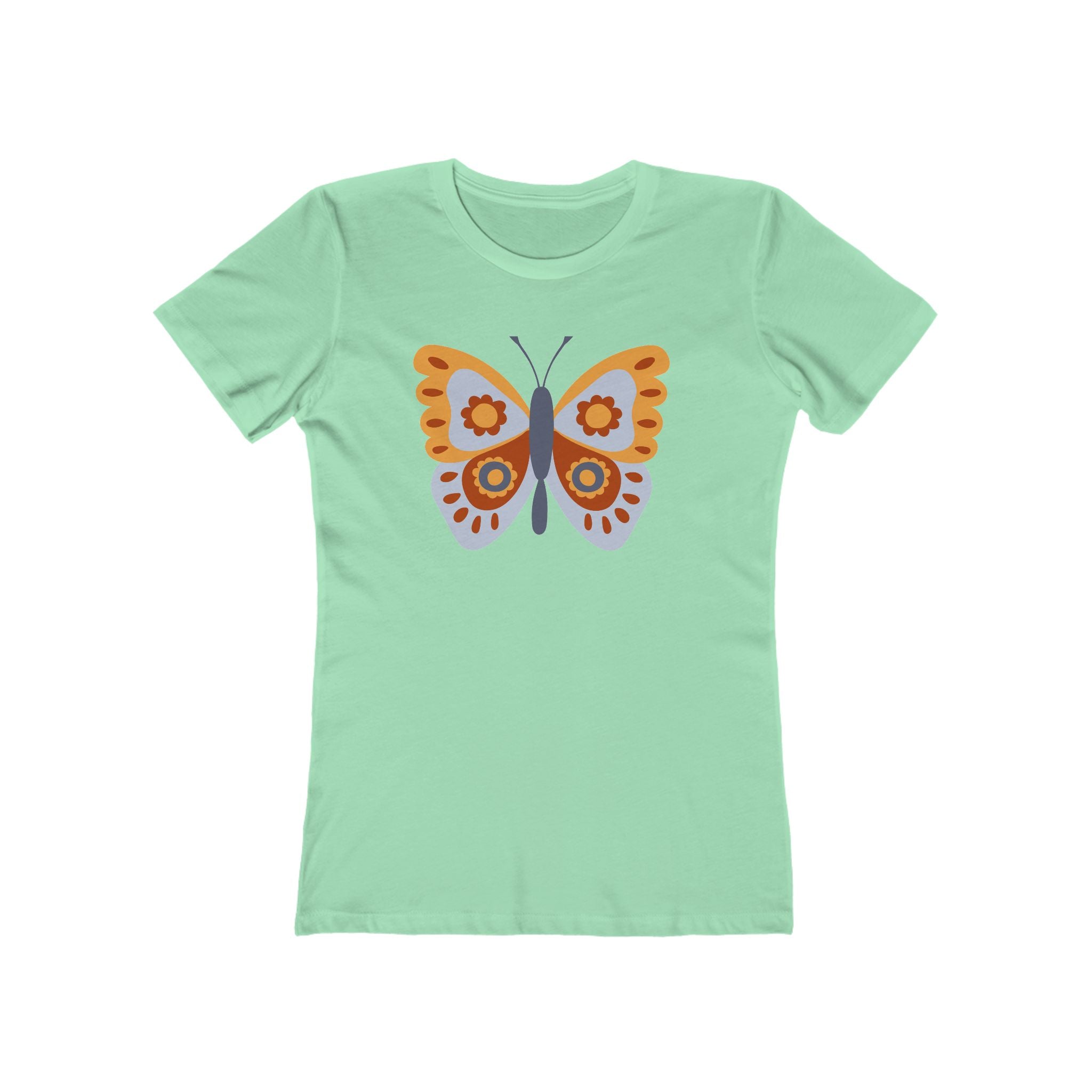Butterfly Women's Tshirt, Butterfly Graphic Tee, Women's Butterfly Shirt, Butterfly Print Shirt, Boho Butterfly Tee