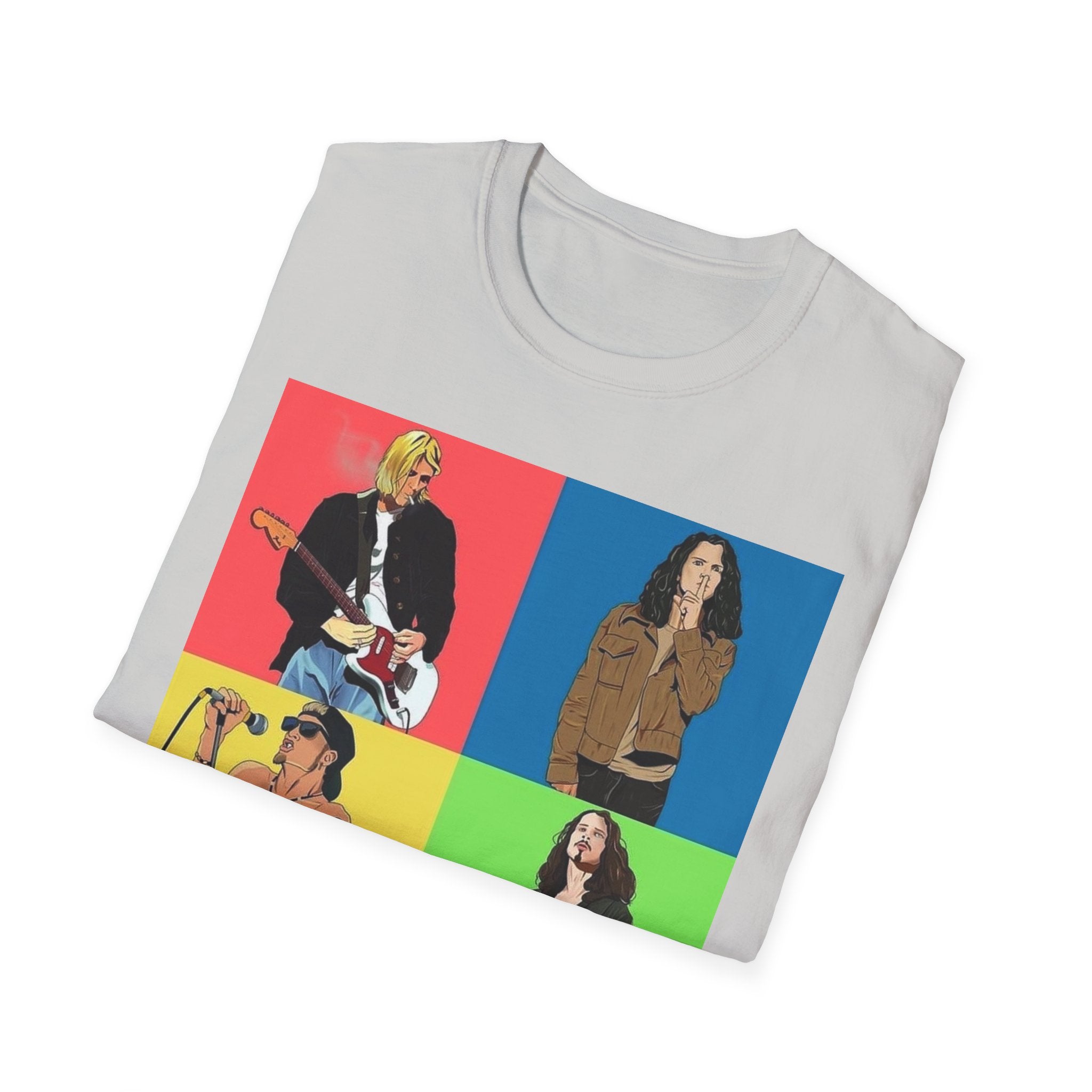 Grunge Music Music Logo T-Shirt