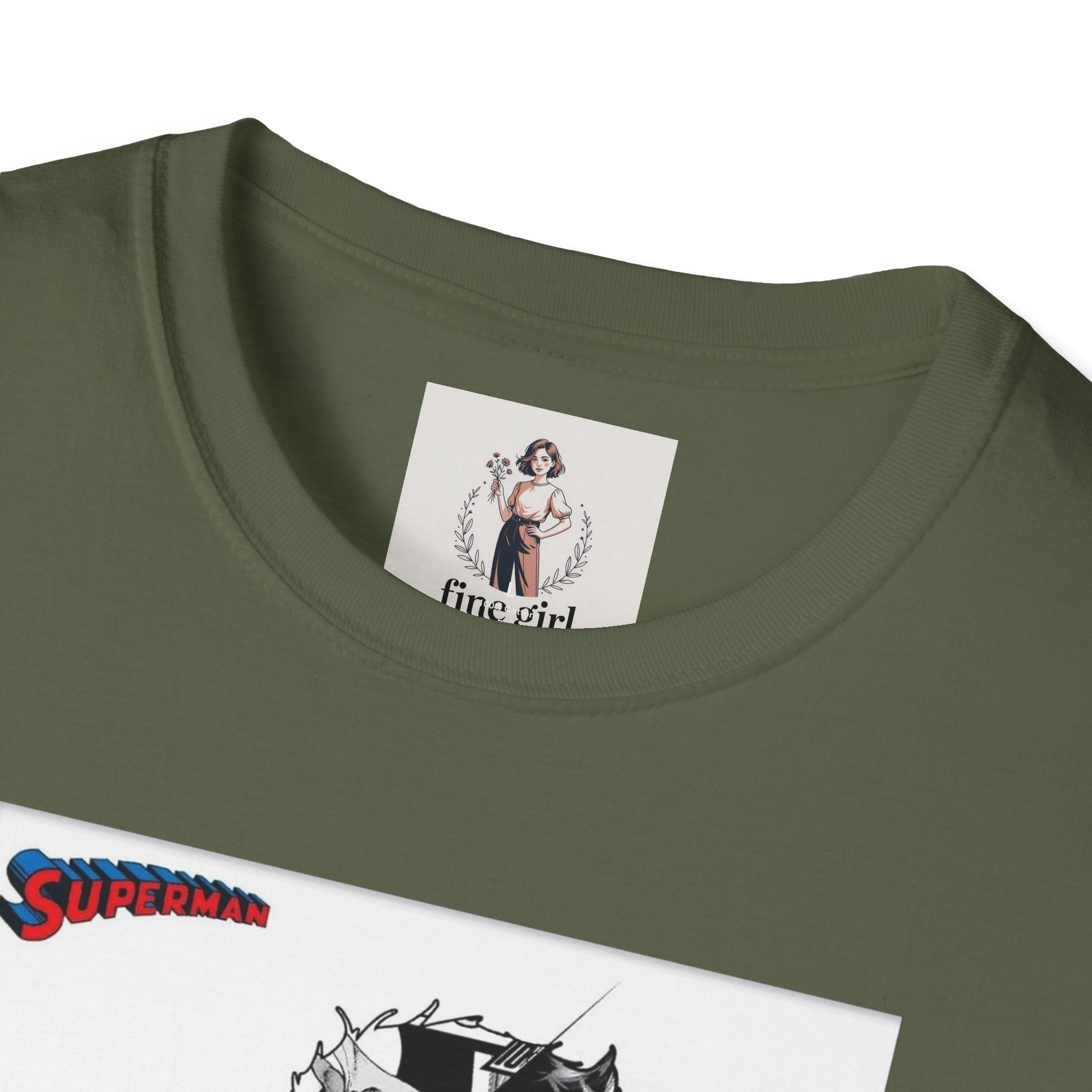 Superman Hero Unisex Softstyle T-Shirt