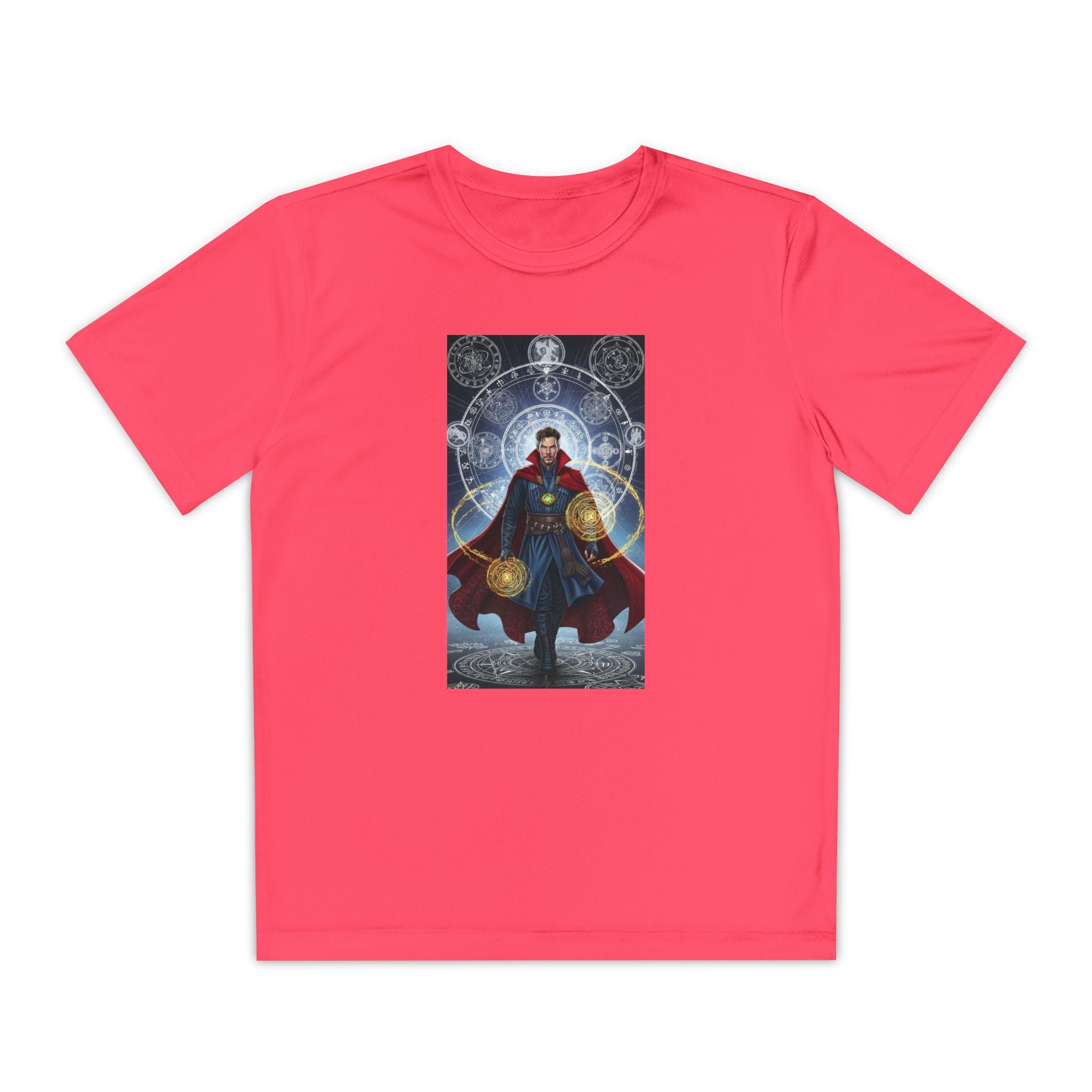 Superhero Youth T-Shirt Sports Graphic Tee, Cool Athletic Shirt for Kids, Perfect for Sports Events, Team Spirit