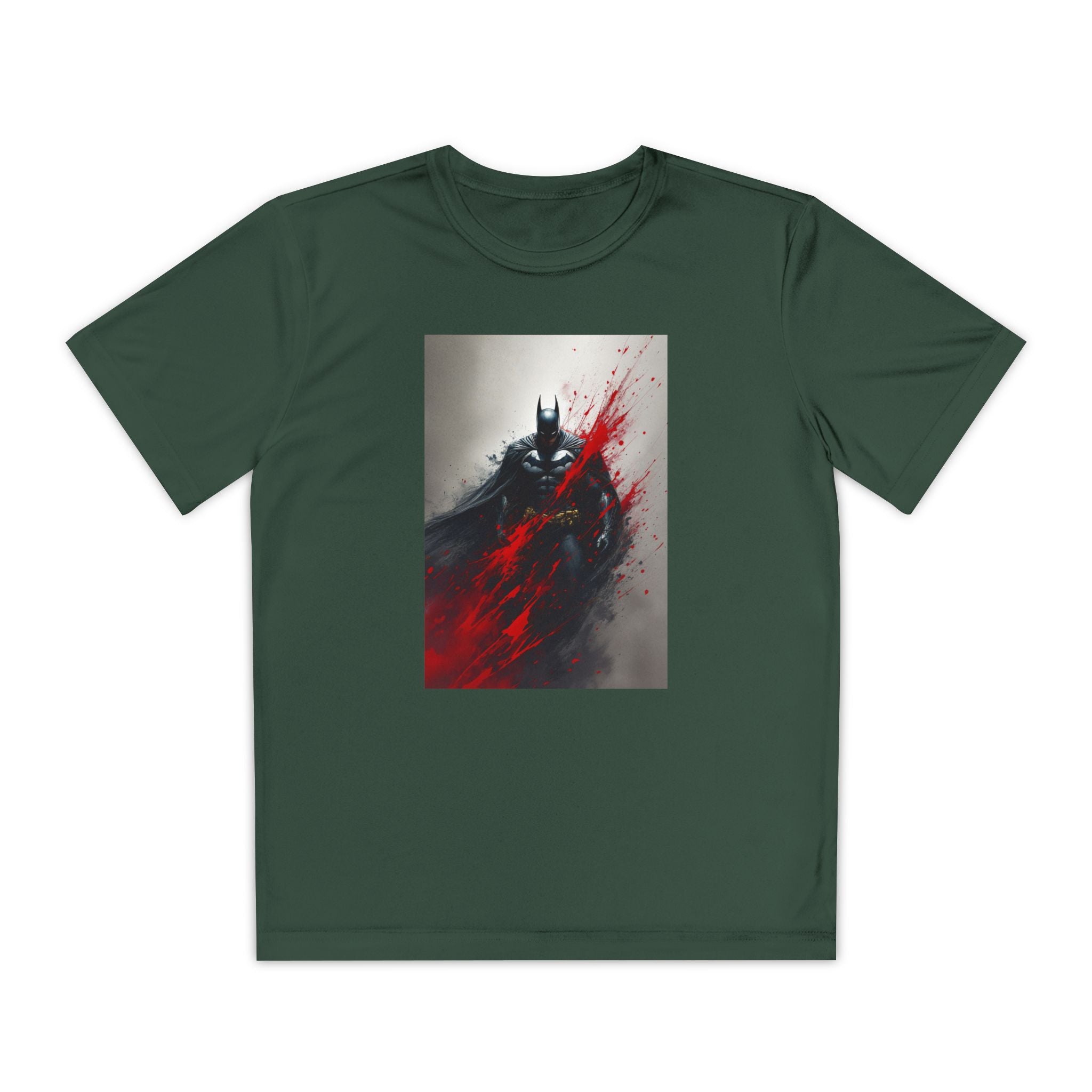 Batman Superhero Marvel Patriotic, Kids Graphic T-Shirt, Boys Hero Top, Girls Comic Book Clothing, Birthday