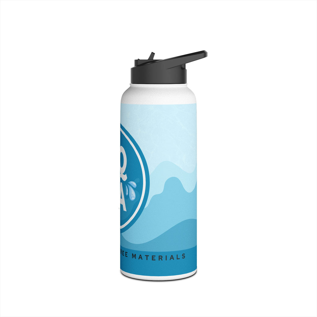 Aqua Stainless Steel Water Bottle, Eco-Friendly Hydration for Travel, Sports, Yoga, Gifts, Outdoor Adventures