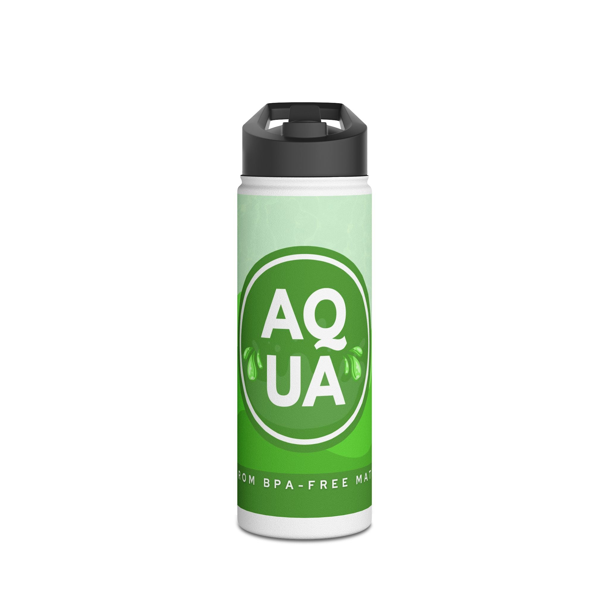 Aqua Stainless Steel Water Bottle, Eco-Friendly Hydration for Travel, Sports, Yoga, Gifts, Outdoor Adventures