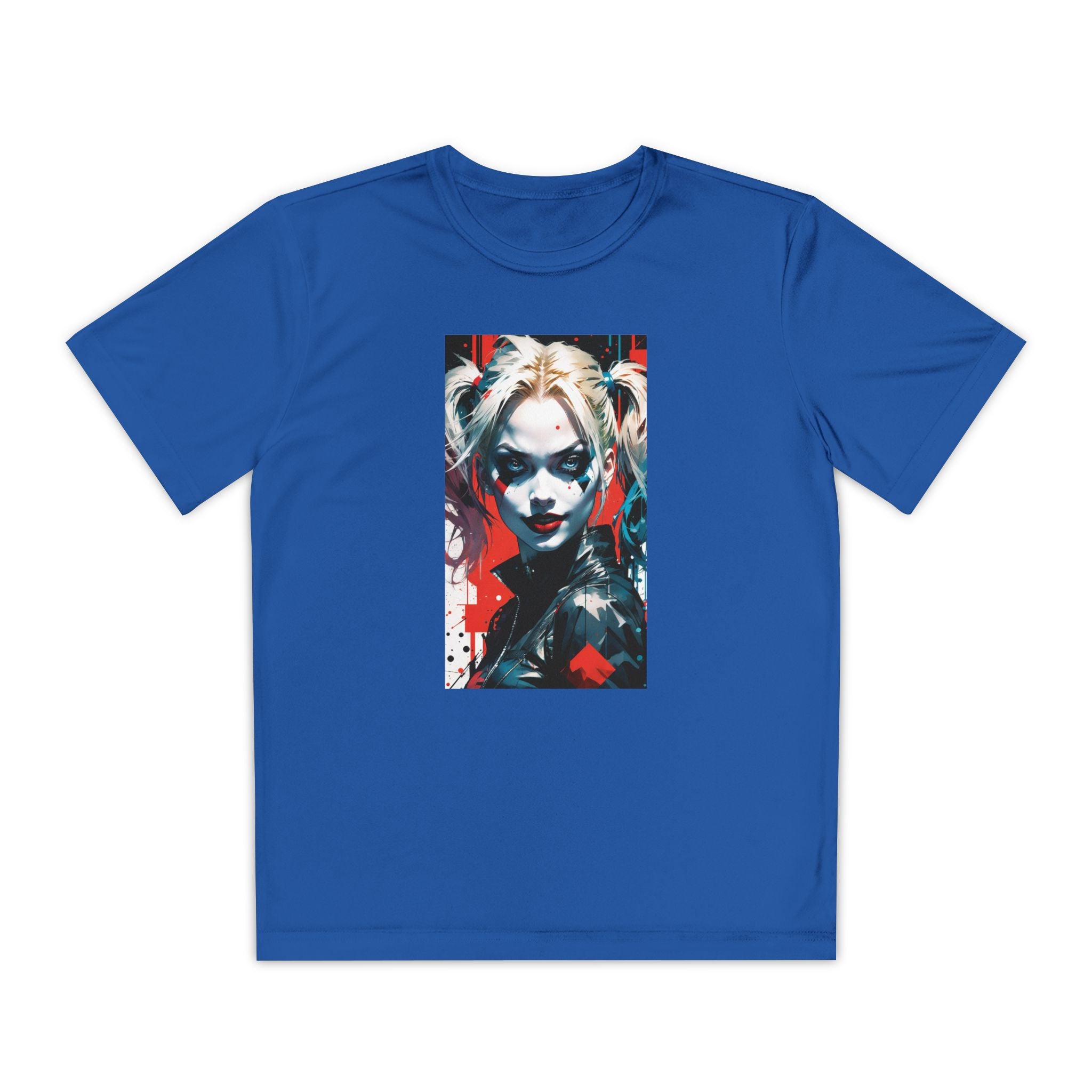Superhero Youth T-Shirt Sports Graphic Tee, Cool Athletic Shirt for Kids
