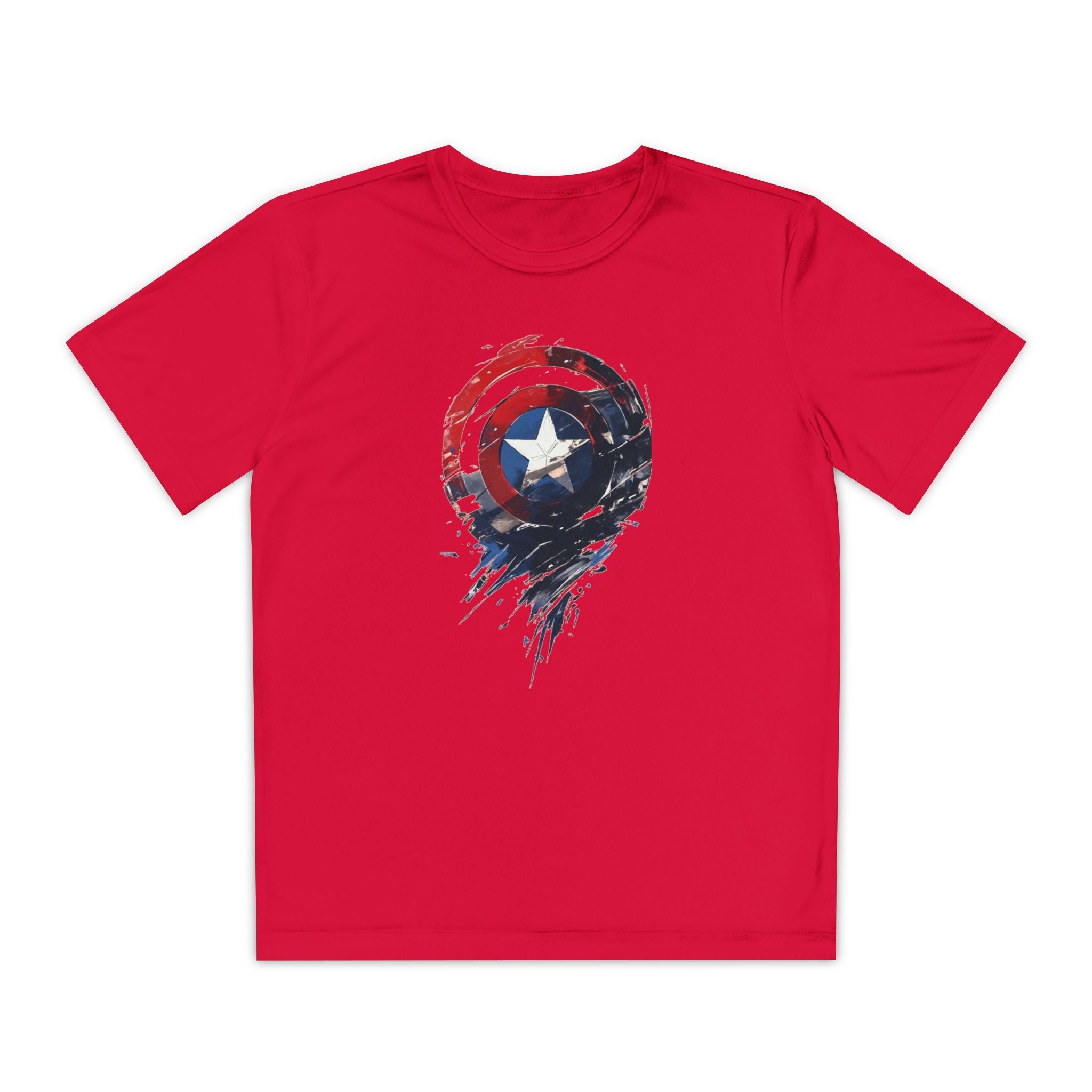 Advengers Youth T-Shirt Sports Graphic Tee, Cool Athletic Shirt for Kids