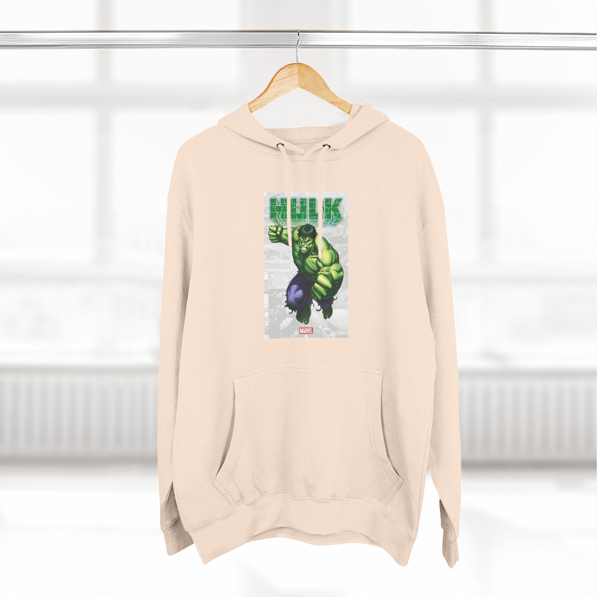 The Incredible Hulk Three-Panel Fleece Hoodie