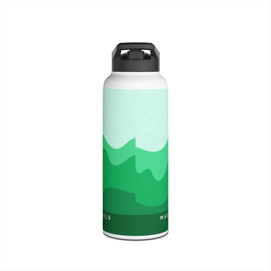 Aqua Stainless Steel Water Bottle, Eco-Friendly Hydration for Travel, Sports, Yoga, Gifts, Outdoor Adventures