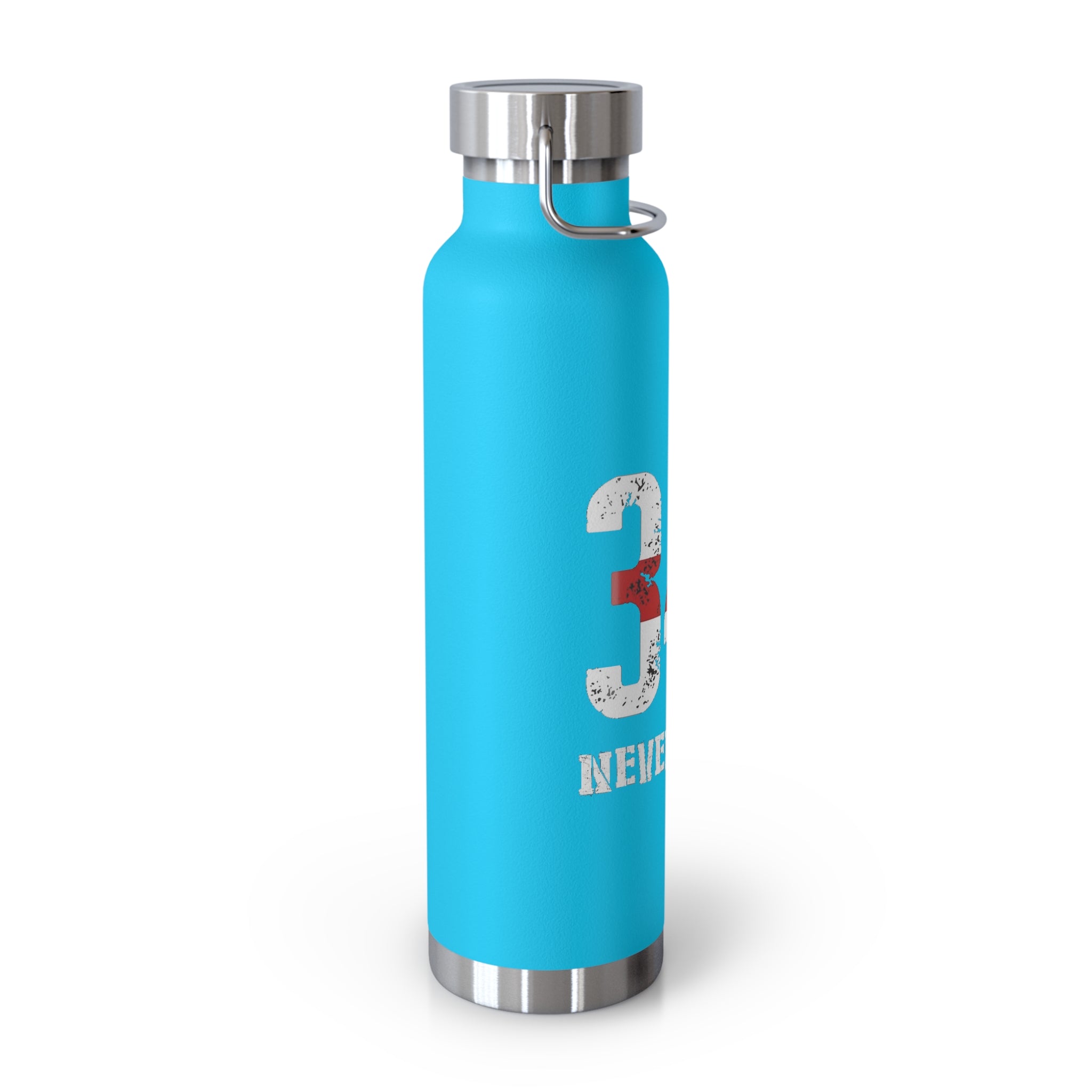 343 Firefighter Patriotic Copper Insulated Water Bottle