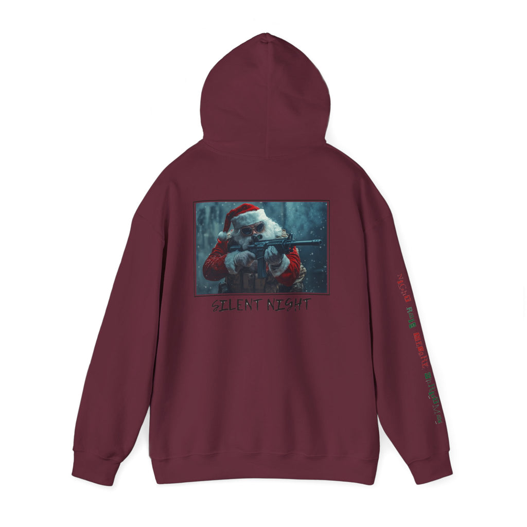 Night Raid Before Christmas Patriotic Hoodie Rebel Spirit Unisex Hoodie
