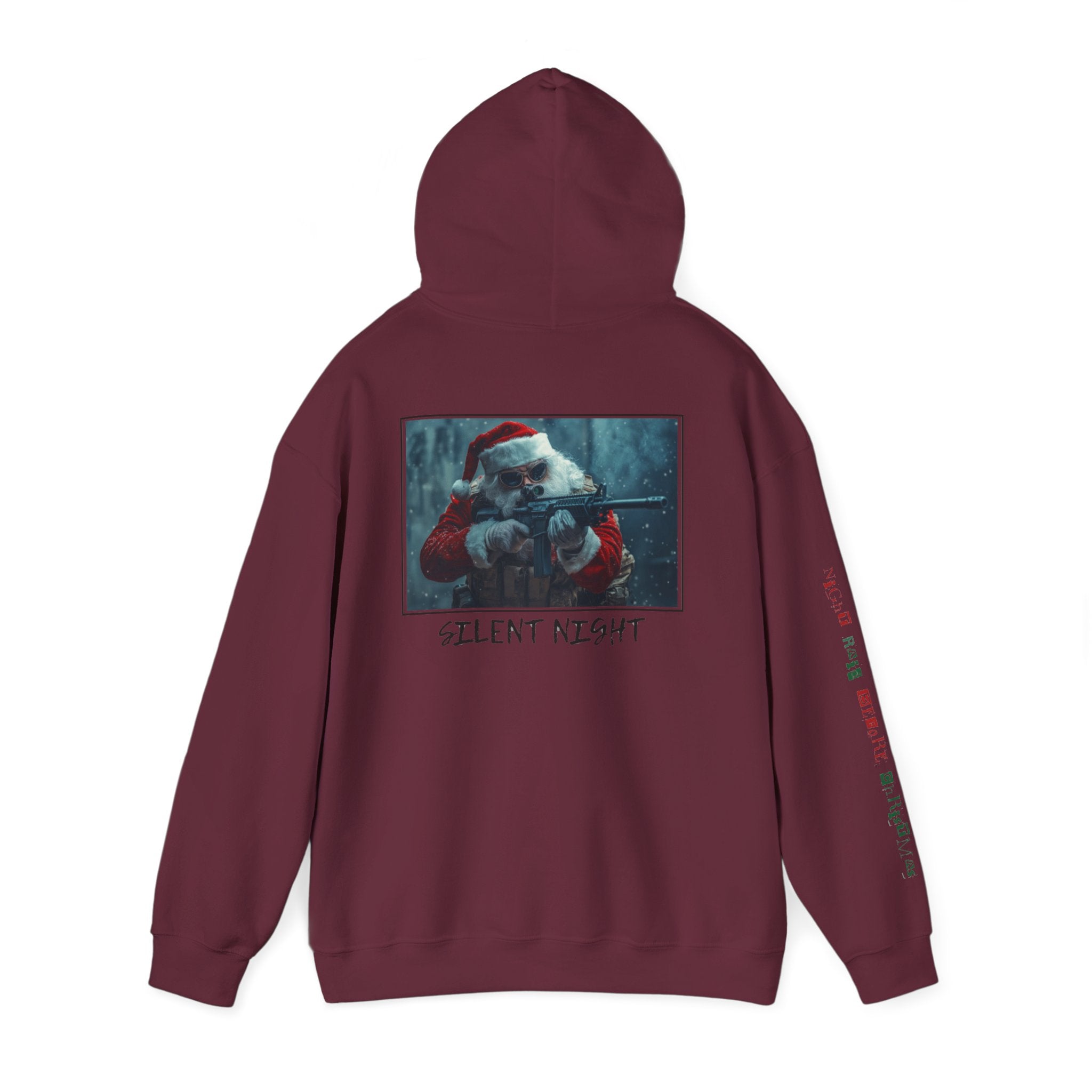 Night Raid Before Christmas Patriotic Hoodie Rebel Spirit Unisex Hoodie