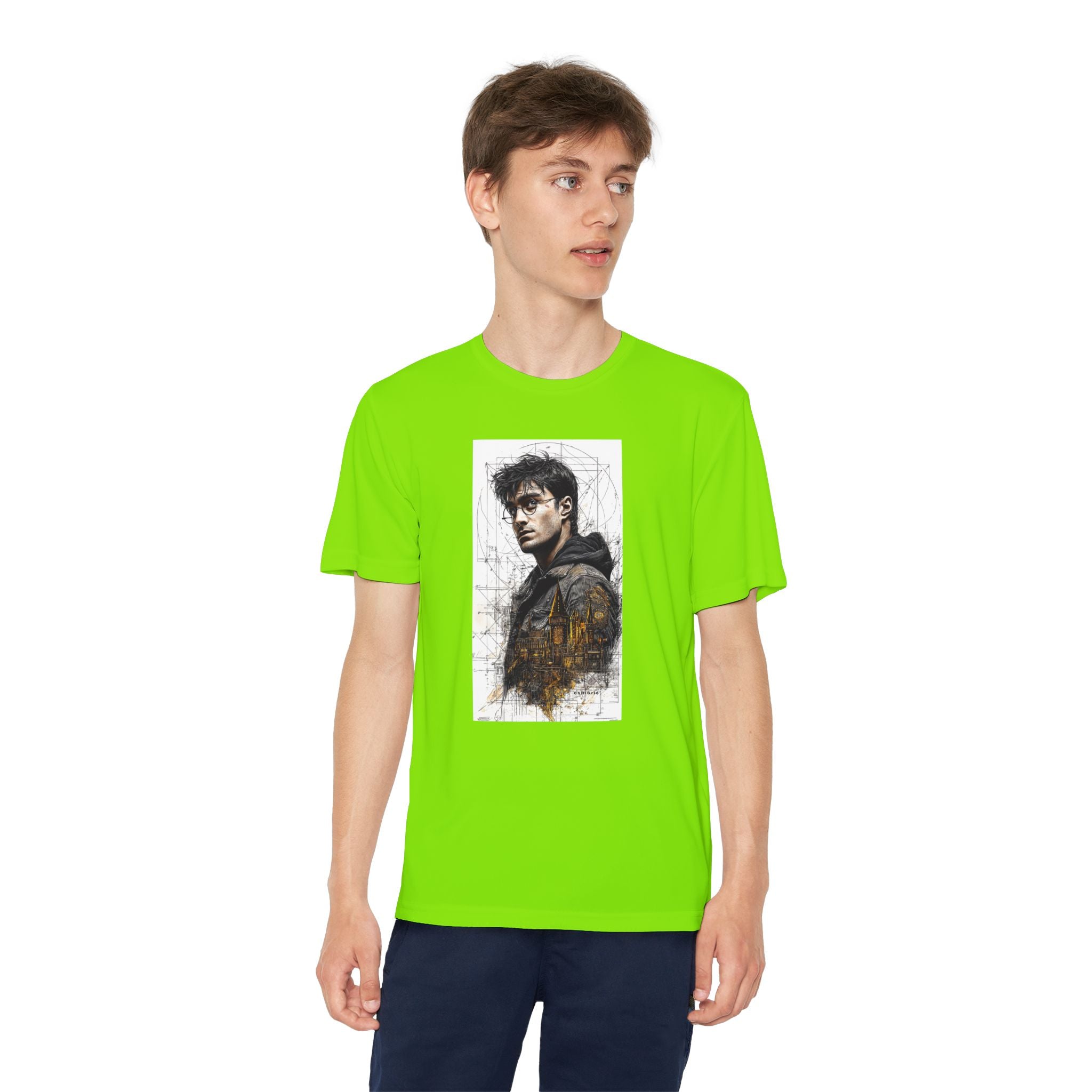 Youth Competitor Tee - Harry Potter, Wizard School Shirt, Magical Kids Top, Hogwarts Fan Gift, Sorcerer's Stone T-Shirt