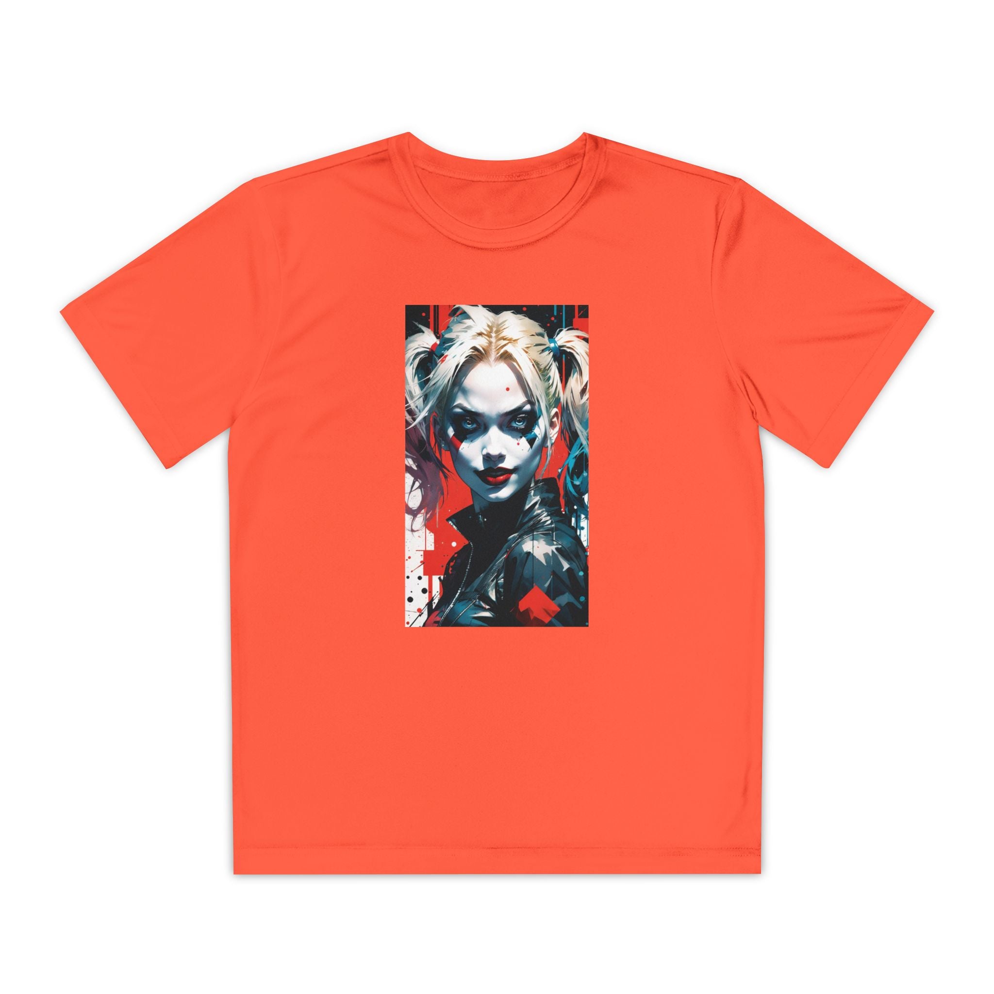 Superhero Youth T-Shirt Sports Graphic Tee, Cool Athletic Shirt for Kids
