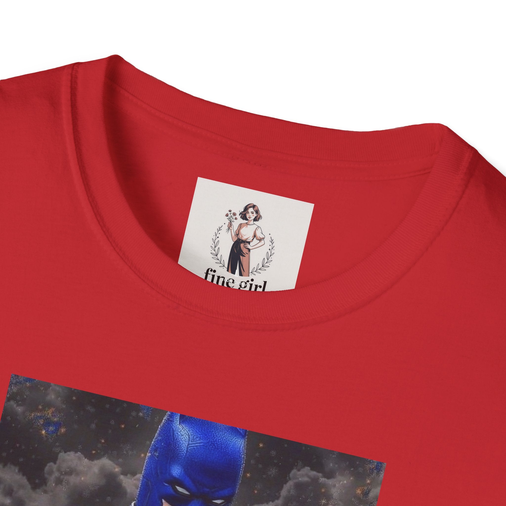 Batman Marvel Unisex Softstyle T-Shirt, Comic Book Tee, Geeky Clothing, Cosplay Costume Top