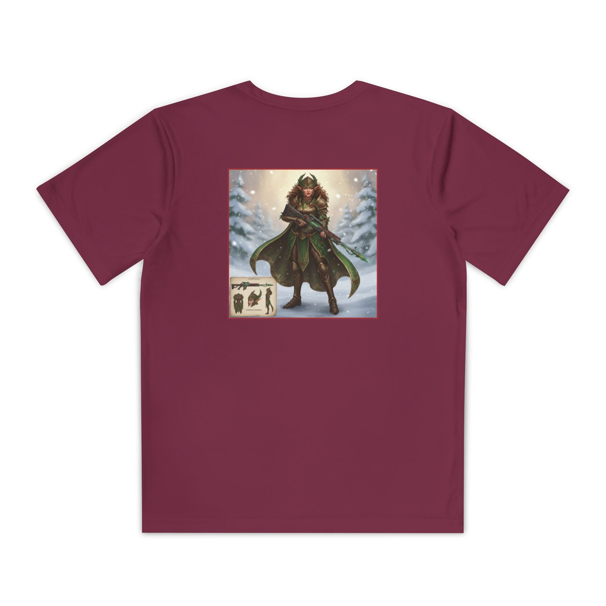 Yule Guard Patriotic Christmas Holiday ~ Youth T-Shirt, Unisex Softstyle T-Shirt