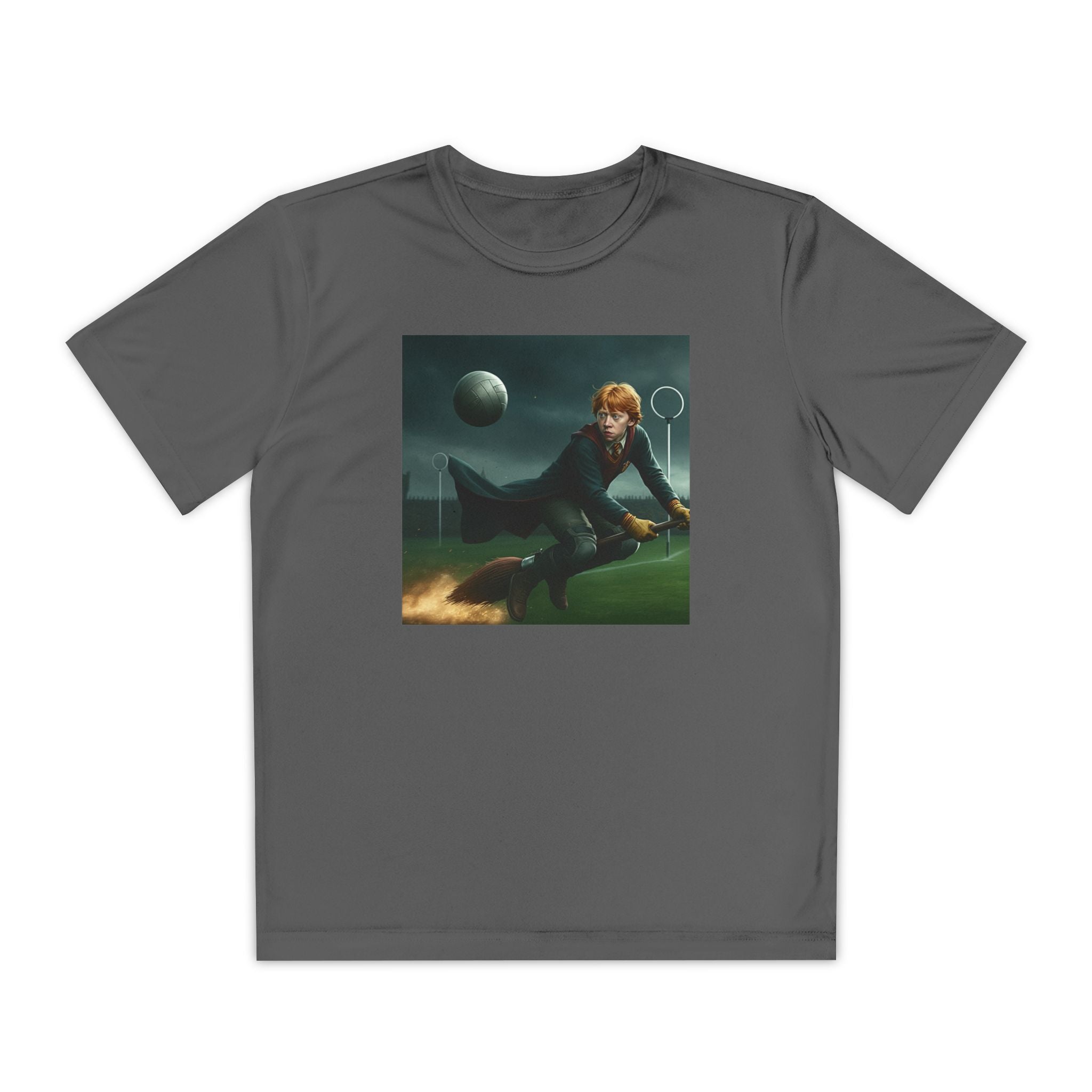 Youth Competitor Tee - Harry Potter, Wizard School Shirt, Magical Kids Top, Hogwarts Fan Gift, Sorcerer's Stone T-Shirt
