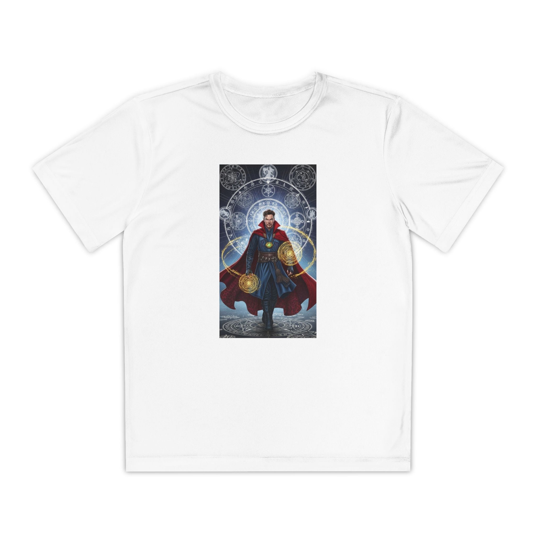 Superhero Youth T-Shirt Sports Graphic Tee, Cool Athletic Shirt for Kids, Perfect for Sports Events, Team Spirit