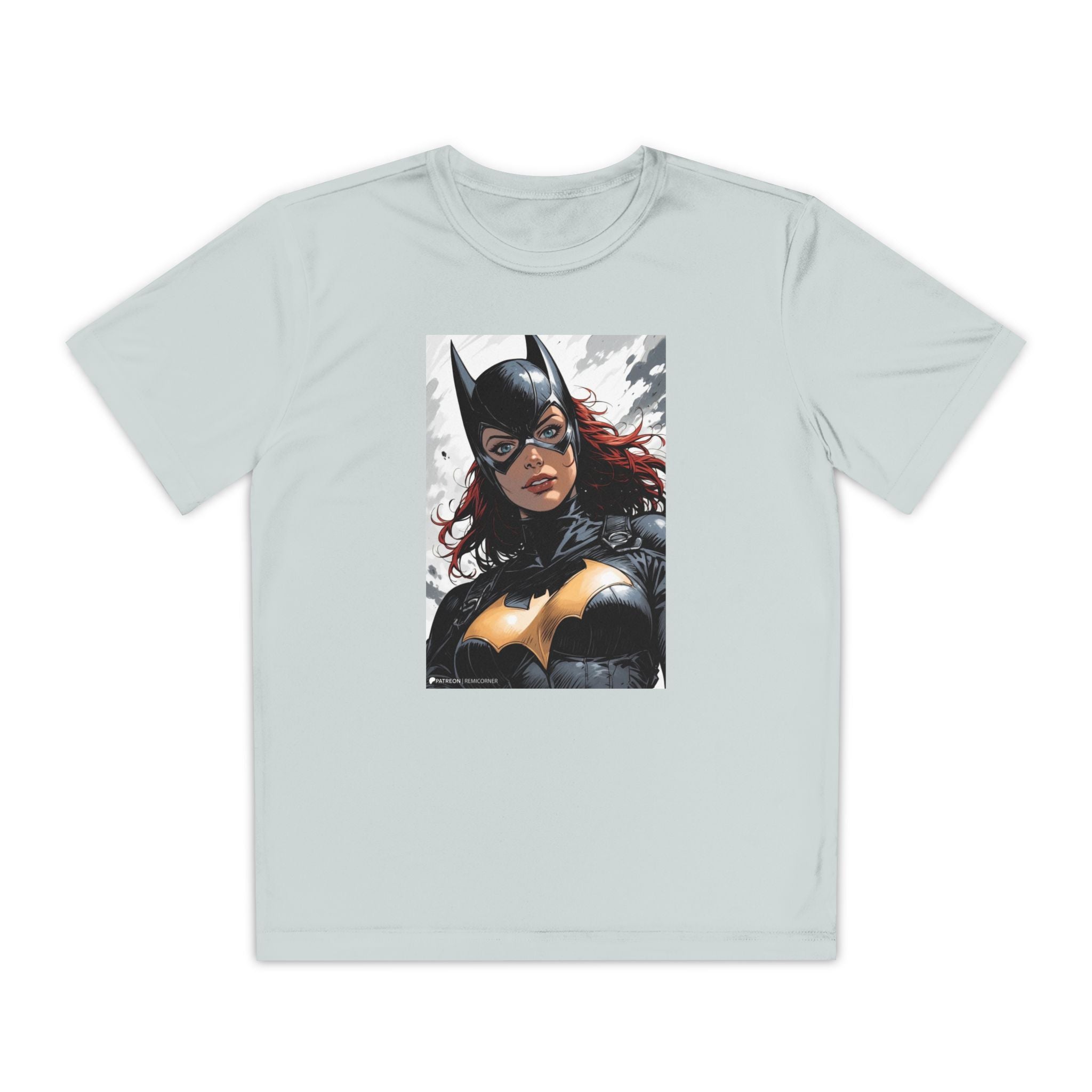 Superhero Youth T-Shirt Sports Graphic Tee, Cool Athletic Shirt for Kids