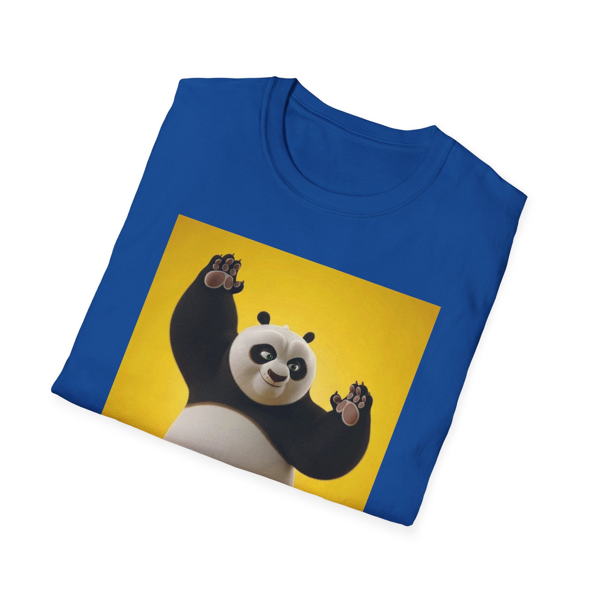 Kung Fu Panda Unisex Softstyle T-Shirt, DreamWorks Animation Youth Competitor Tee, Graphic Tee, Movie Fan Gift, Cult Classic Shirt, Comfy