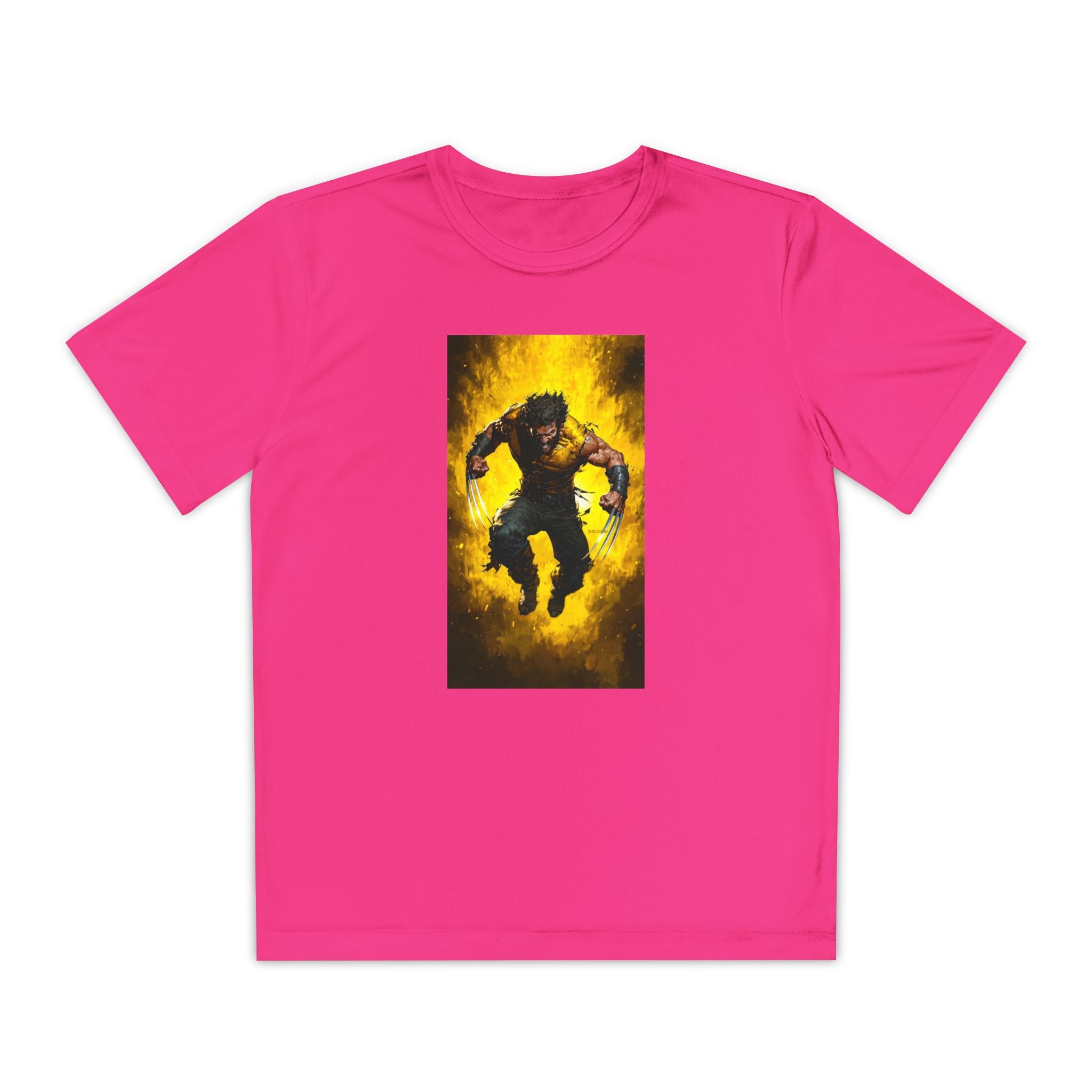Wolverine Superhero Marvel Patriotic, Kids Graphic T-Shirt, Boys Hero Top, Girls Comic Book Clothing, Birthday