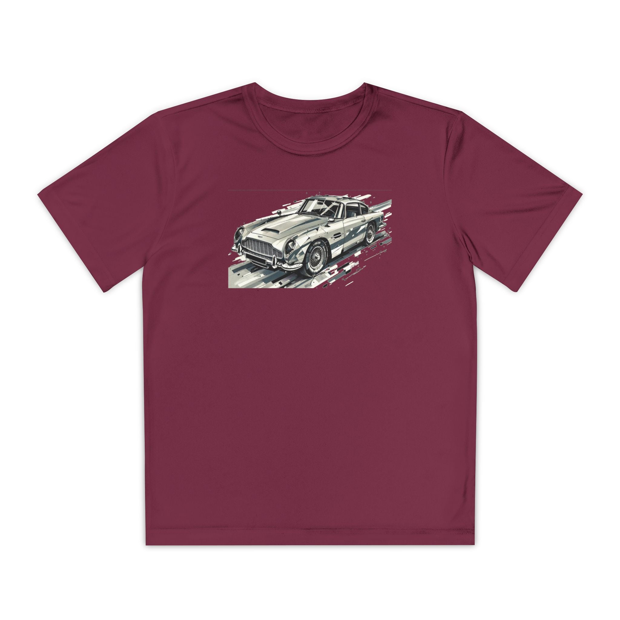Aston Martin Youth T-Shirt Sports Graphic Tee, Cool Athletic Shirt for Kids, Perfect for Sports Events, Team Spirit