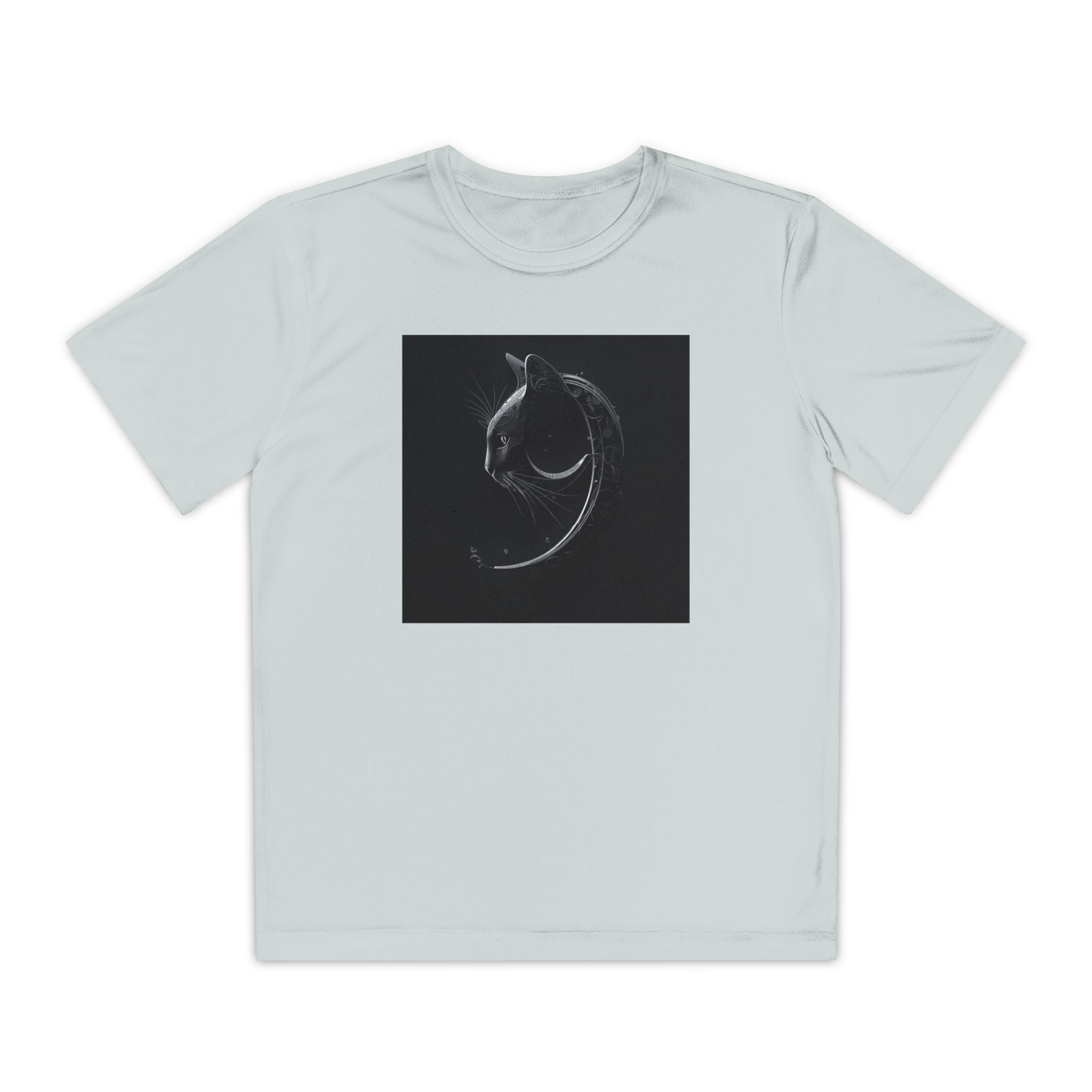 Youth Tee Shirt, Kids Animal Graphic Top, Cute Black and White Tee, Children's Zoo Theme Shirt, Bamboo Bear