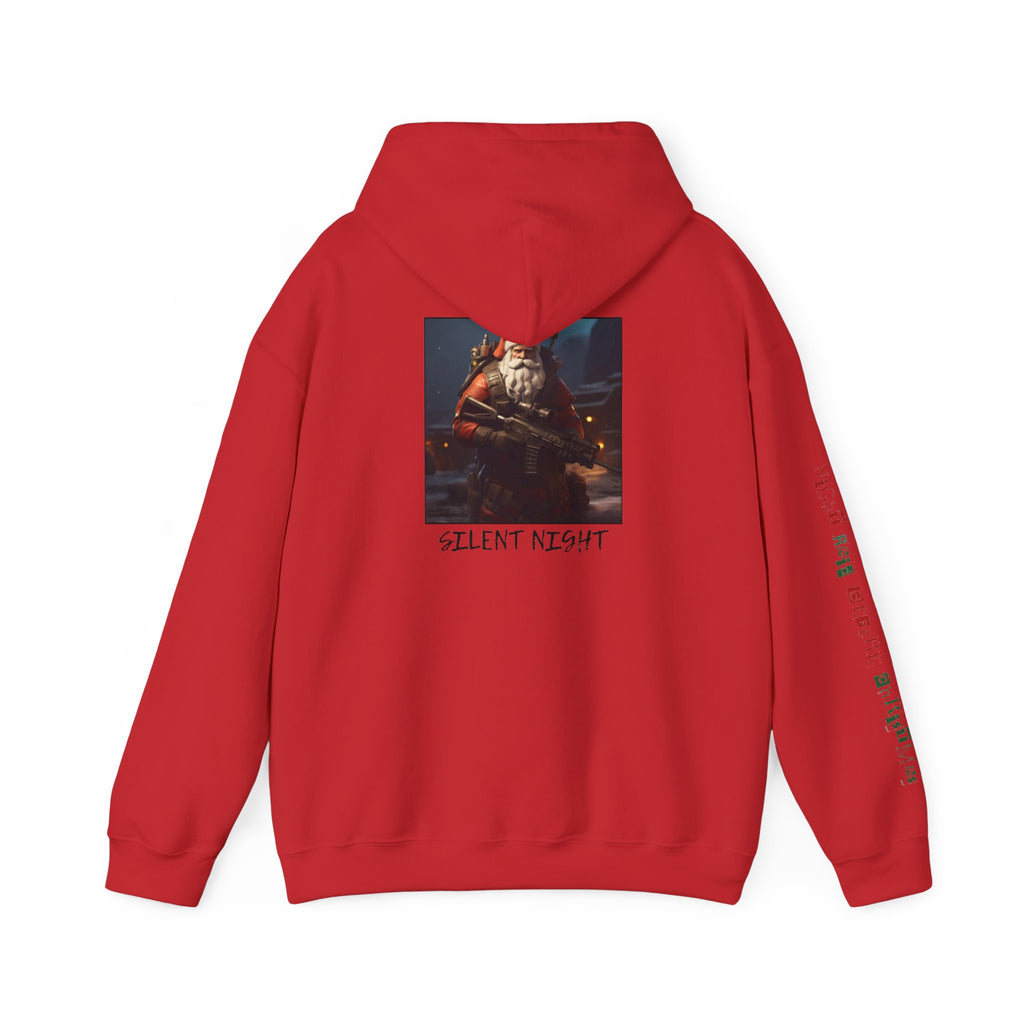 Night Raid Before Christmas Patriotic Hoodie Rebel Spirit Unisex Hoodie