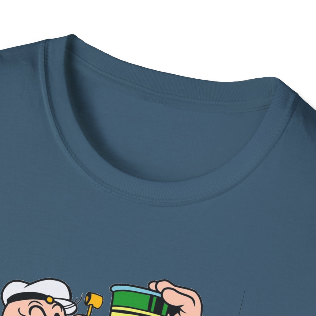 Retro Popeye TV Cartoon T-Shirt