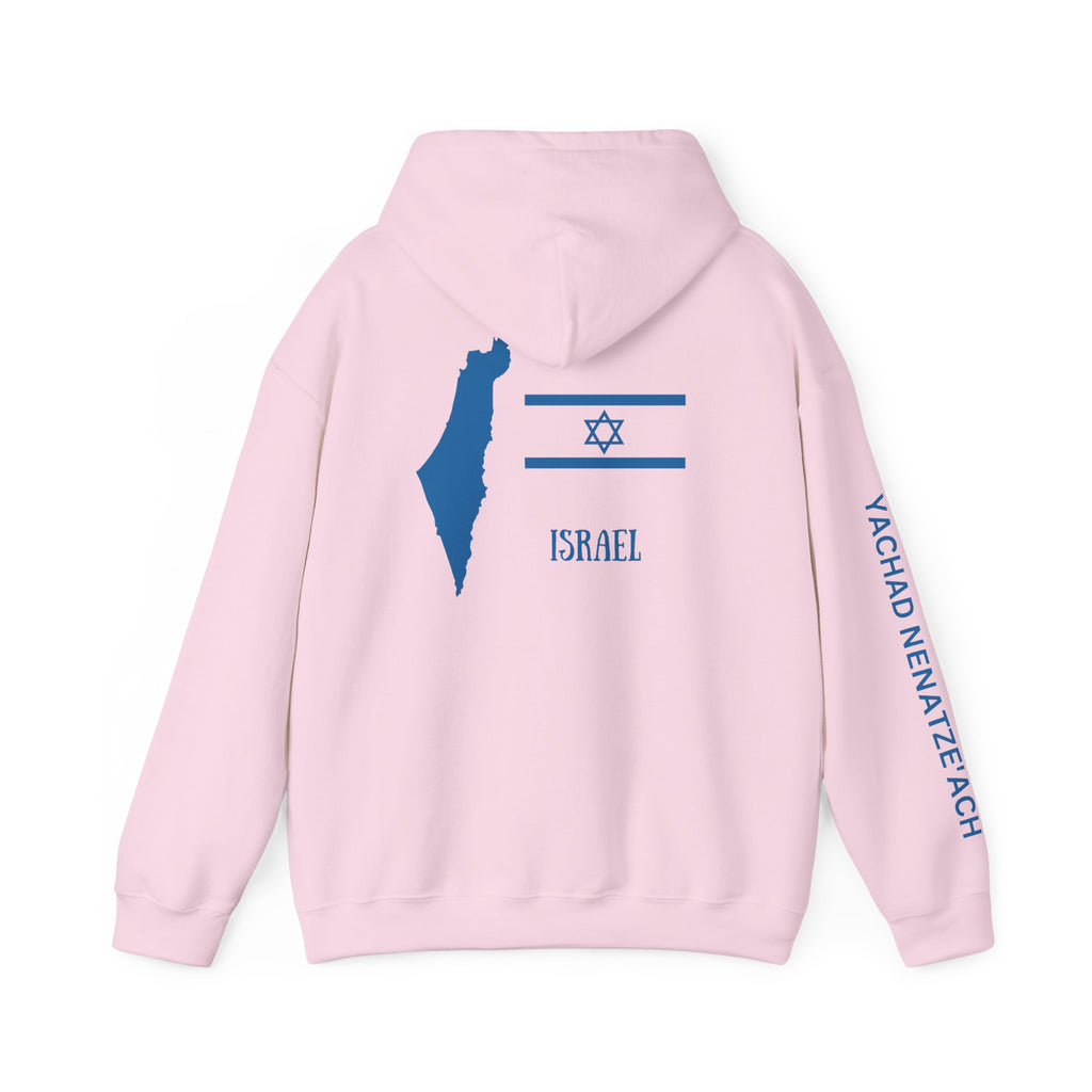 Isreal Flag And Map ~ Rebel Spirit Unisex Hoodie