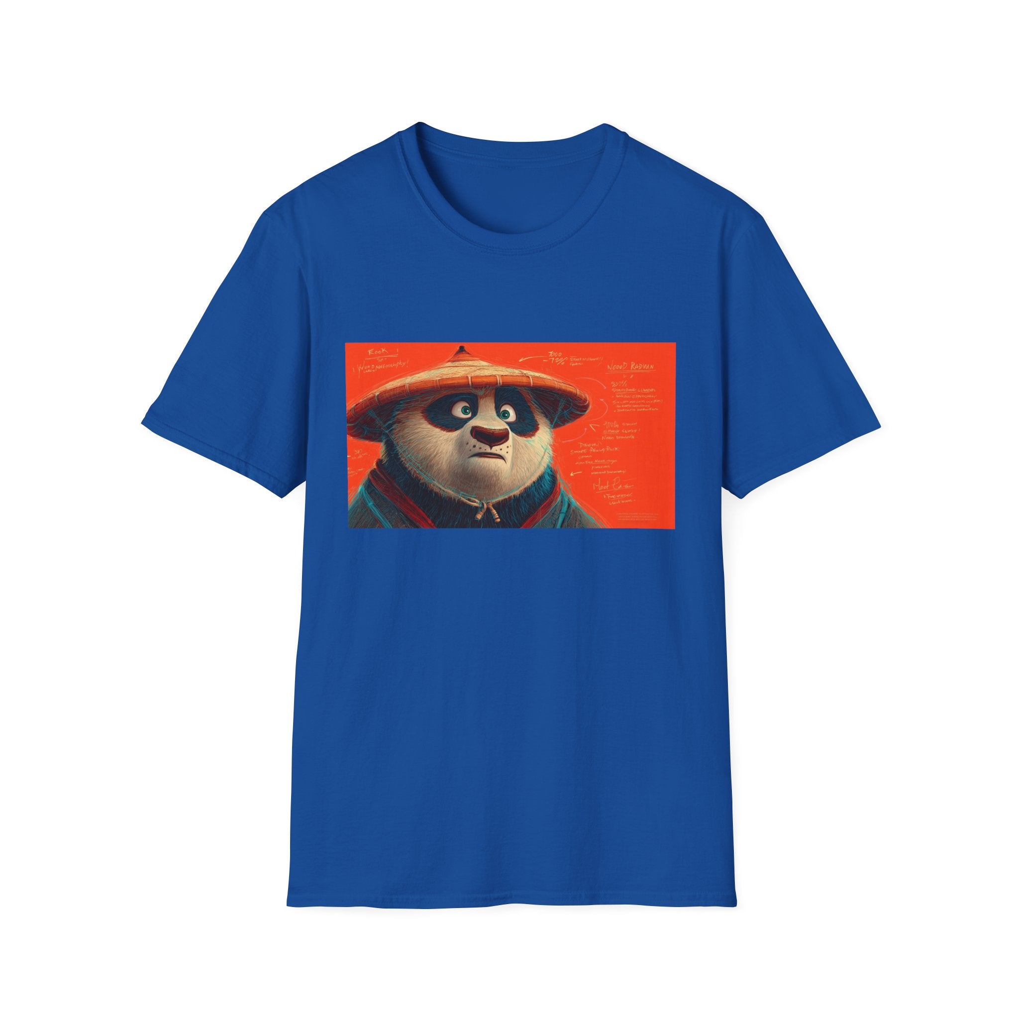 Kung Fu Panda Unisex Softstyle T-Shirt, DreamWorks Animation Youth Competitor Tee, Graphic Tee, Movie Fan Gift, Cult Classic Shirt, Comfy