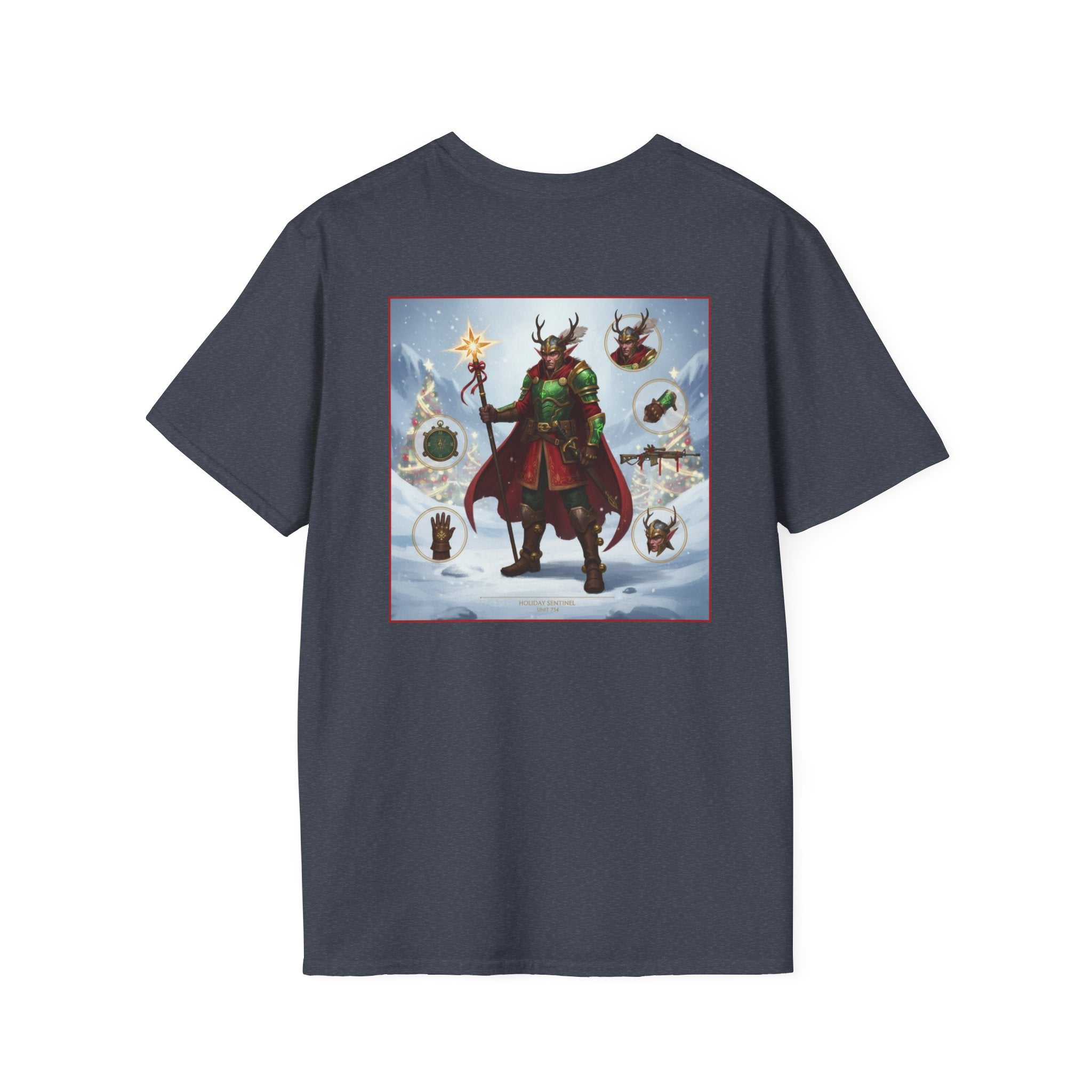 Yule Guard Patriotic Christmas Holiday ~ Unisex Softstyle T-Shirt